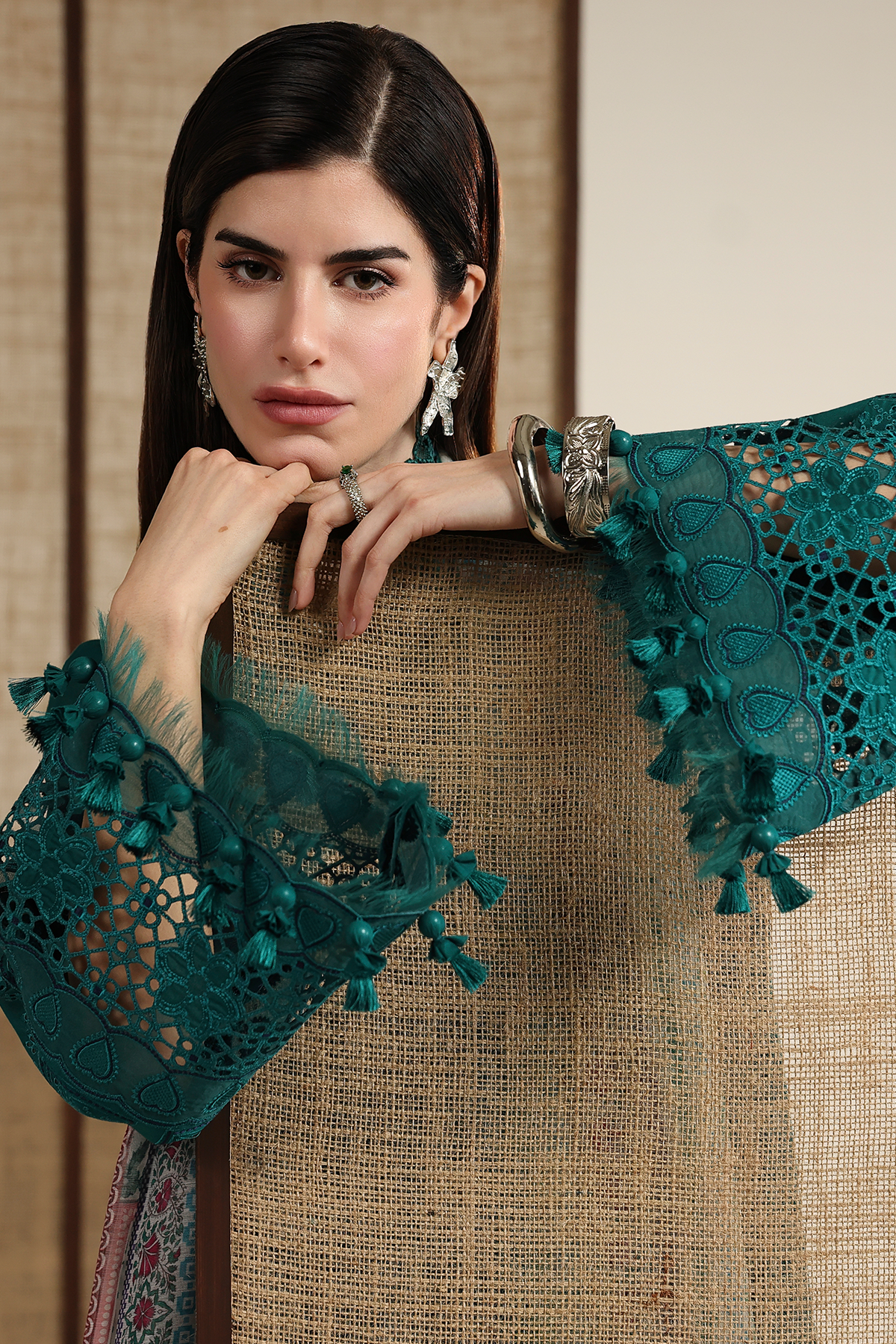 EMBROIDERED LAWN IL26-D03