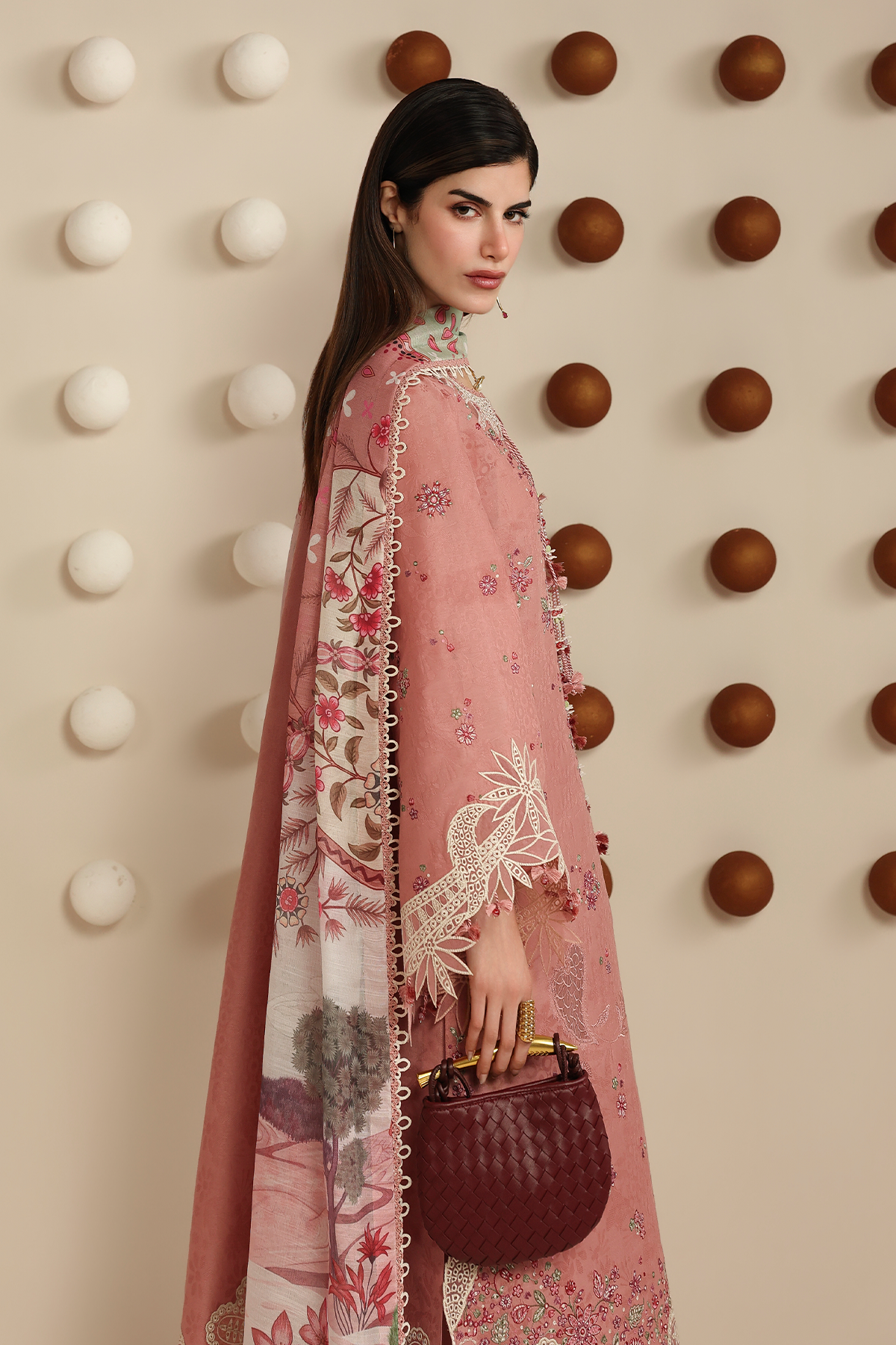 EMBROIDERED LAWN IL26-D04
