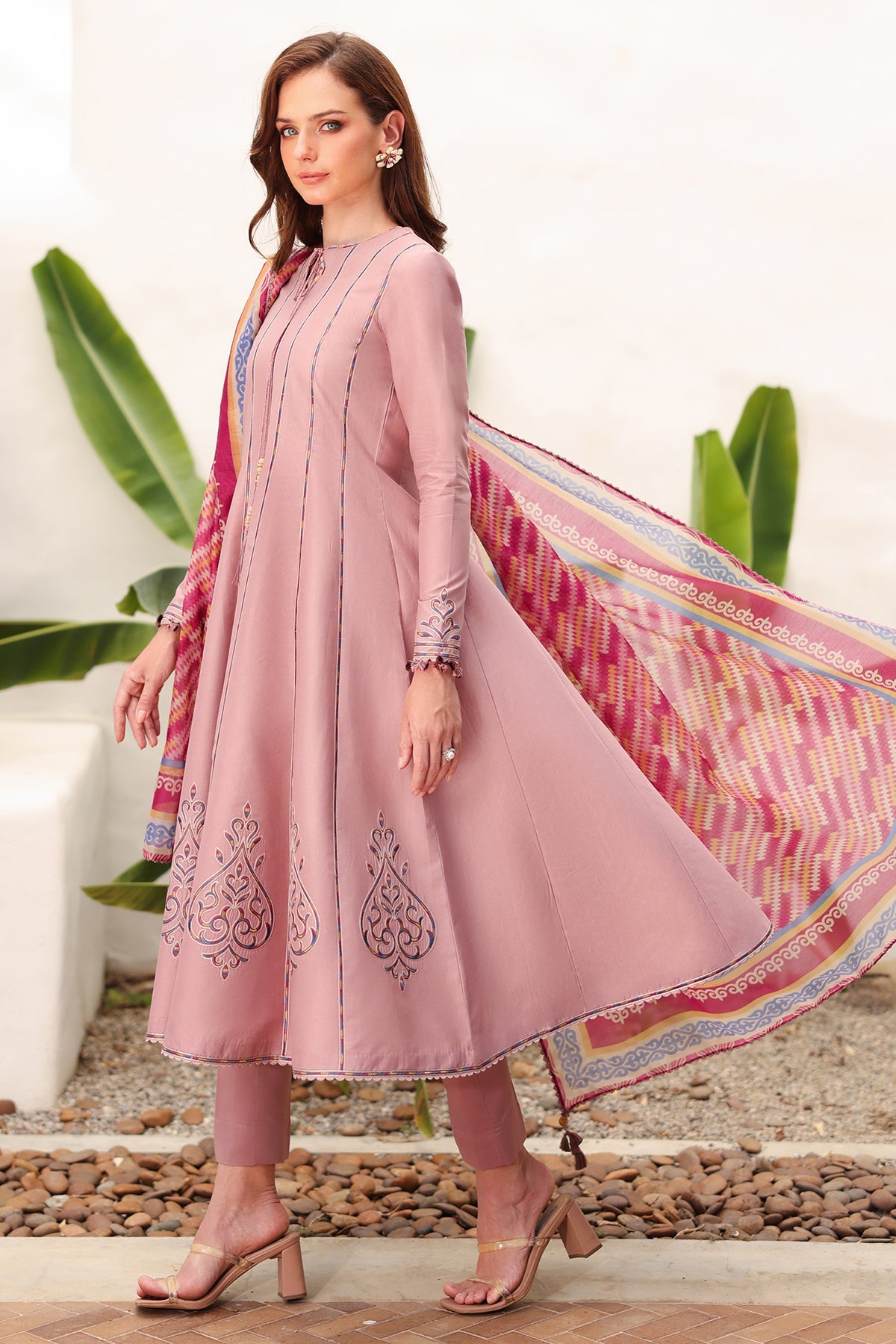 EMBROIDERED LAWN USE-9220