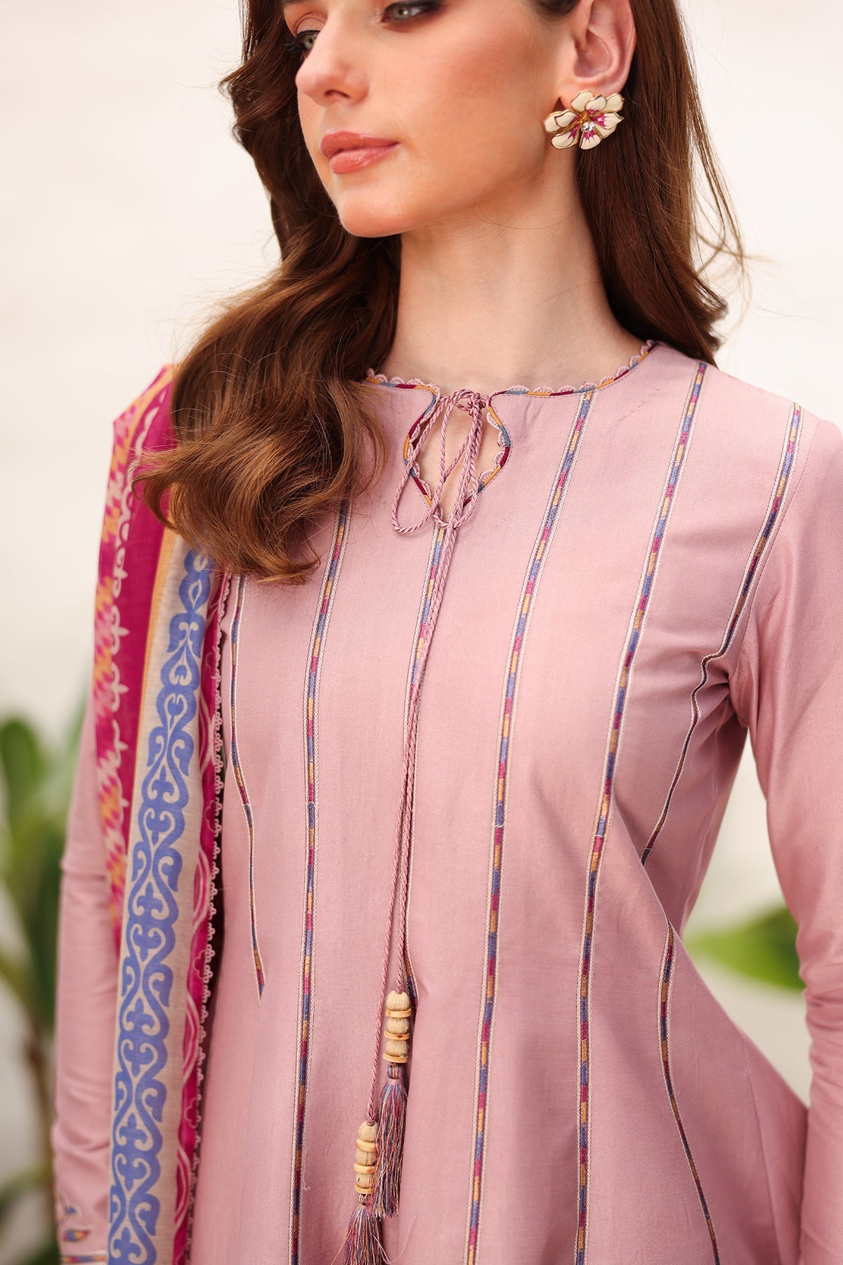 EMBROIDERED LAWN USE-9220