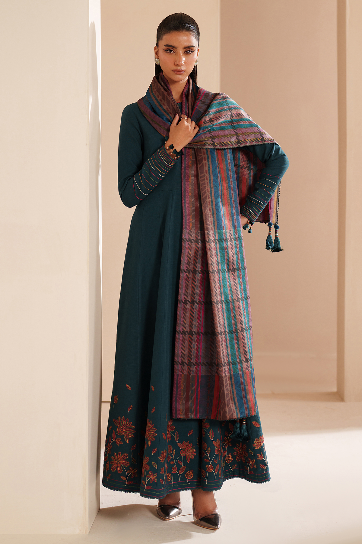 Embroidered Khaddar RTW-1244