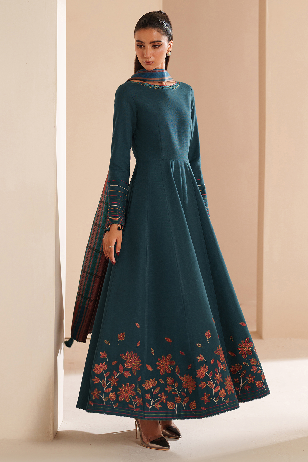 Embroidered Khaddar RTW-1244