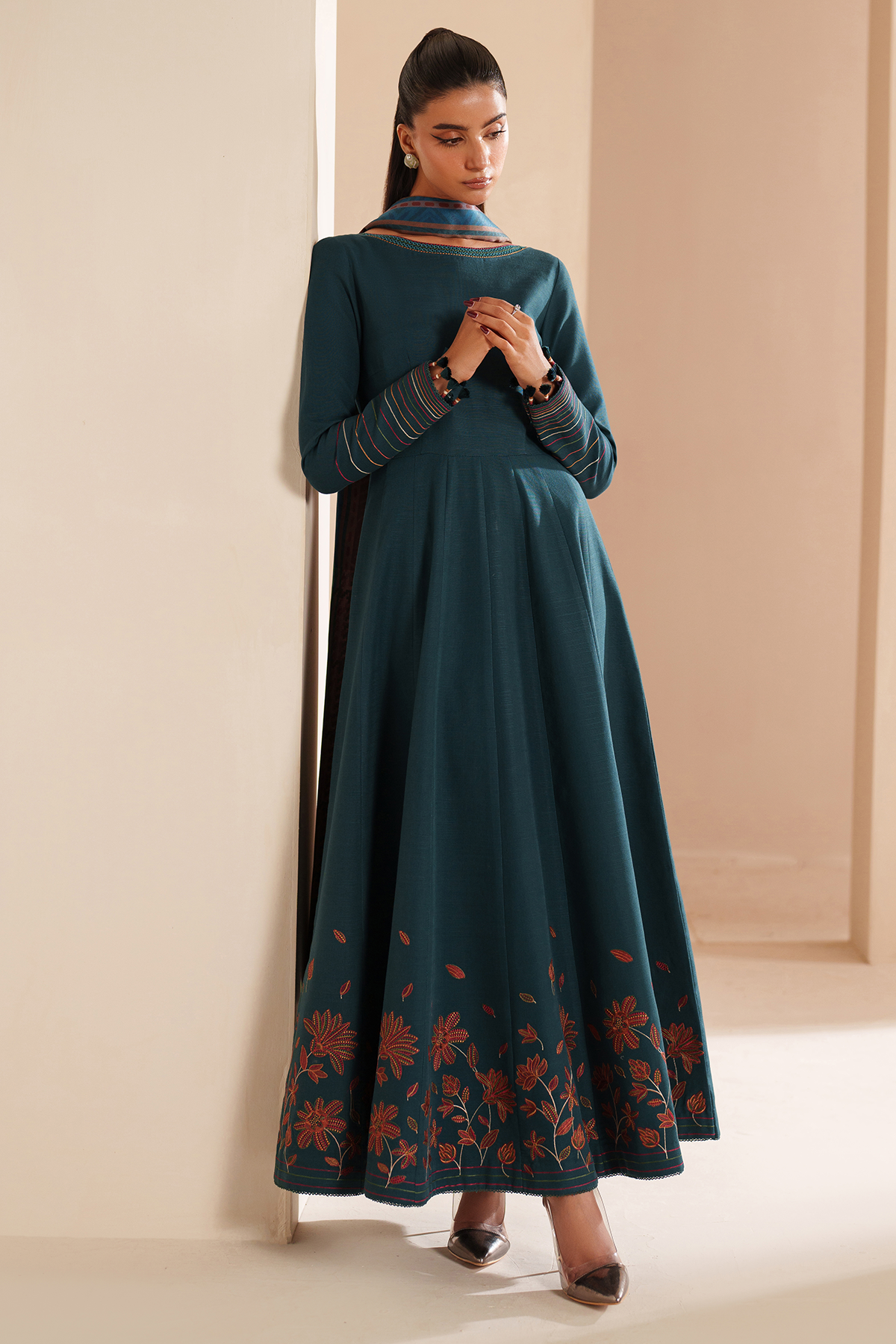 Embroidered Khaddar RTW-1244