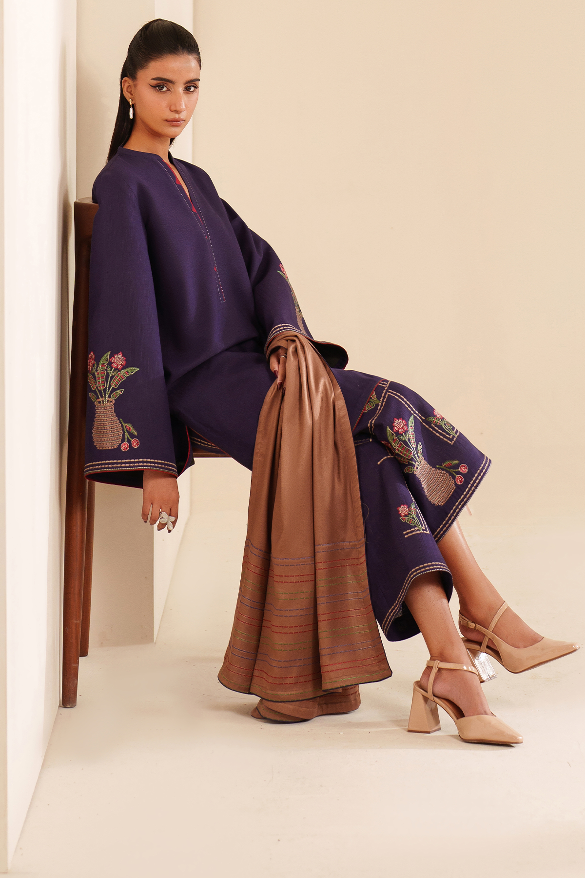 Embroidered Khaddar RTW-1263