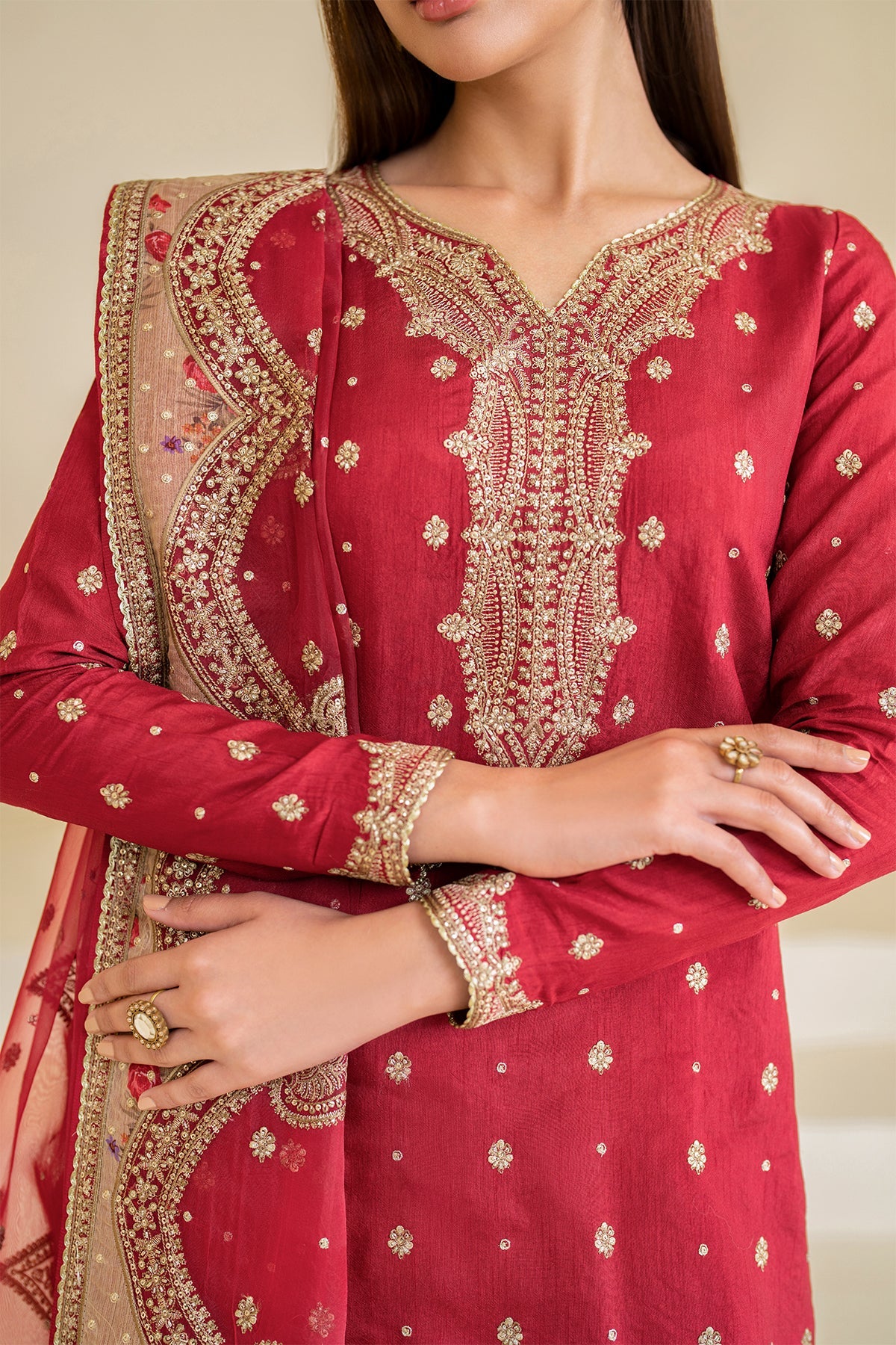 red formal wear for women