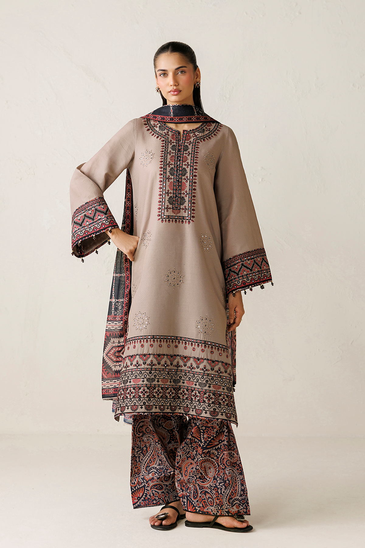 EMBROIDERED PREMIUM DOBBY RTW-0282