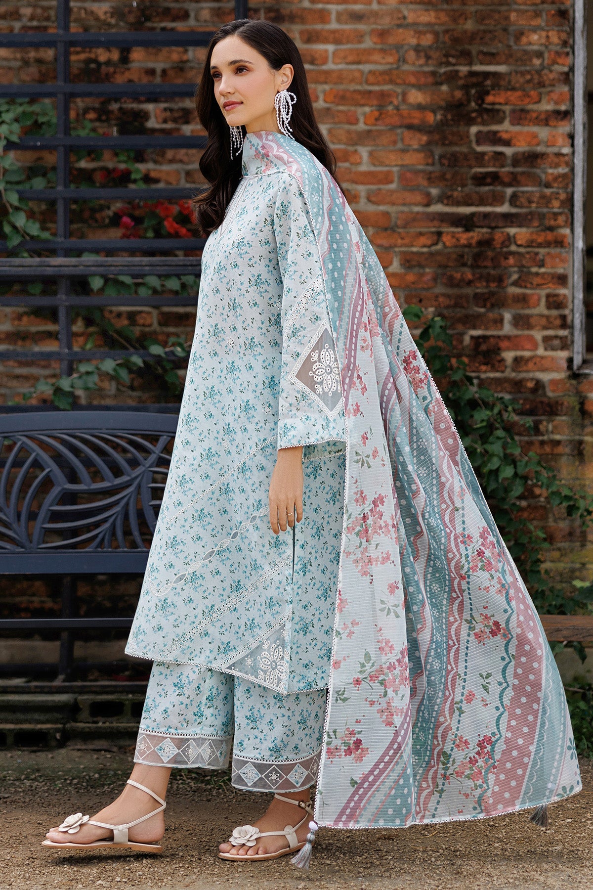 EMBROIDERED LAWN RTW-1288