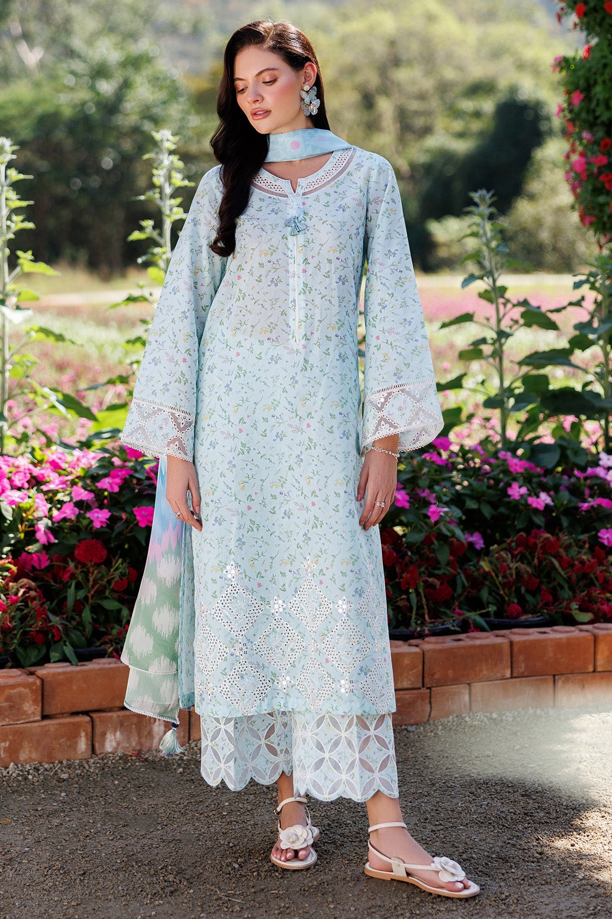 EMBROIDERED LAWN RTW-9305