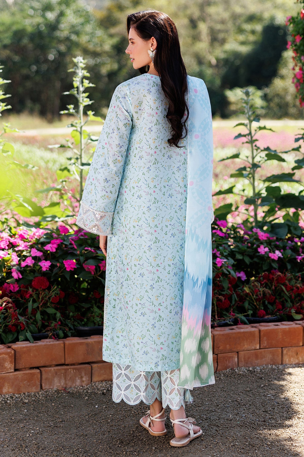EMBROIDERED LAWN RTW-9305