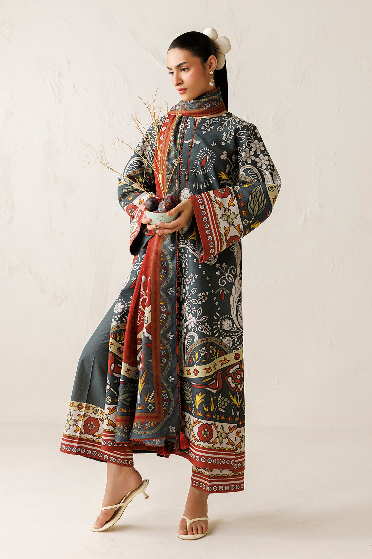 DIGITAL PRINTED LAWN RTW-9382