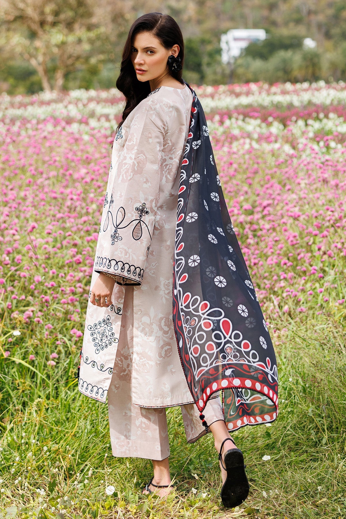 EMBROIDERED LAWN RTW-1289