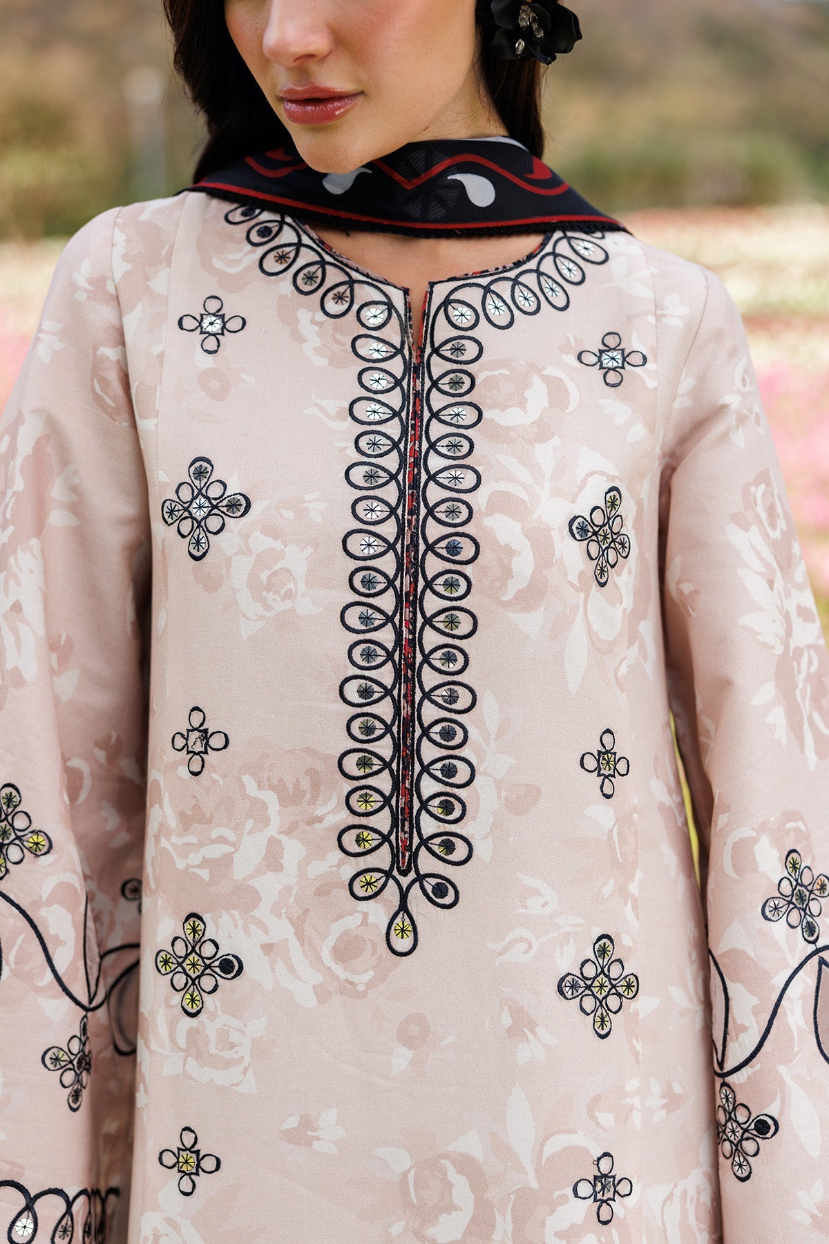 EMBROIDERED LAWN RTW-1289