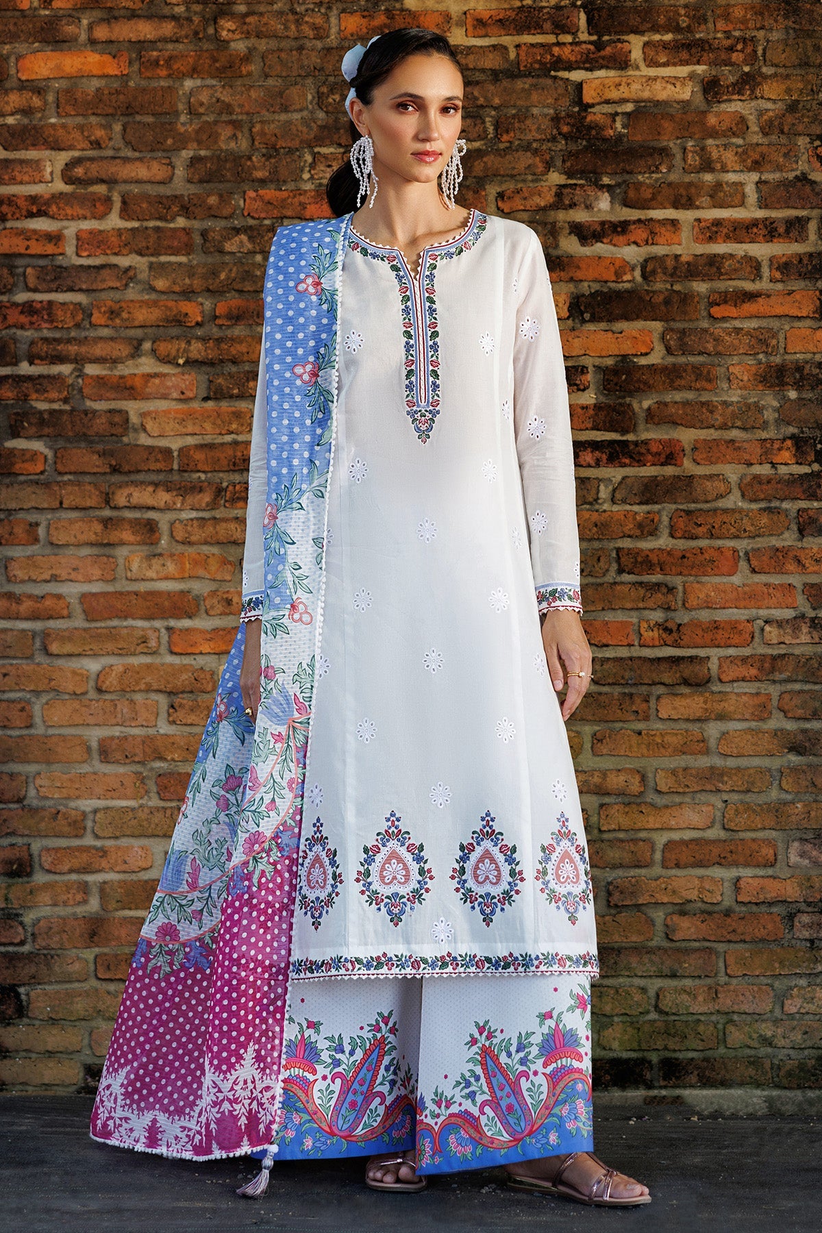 EMBROIDERED LAWN RTW-1319