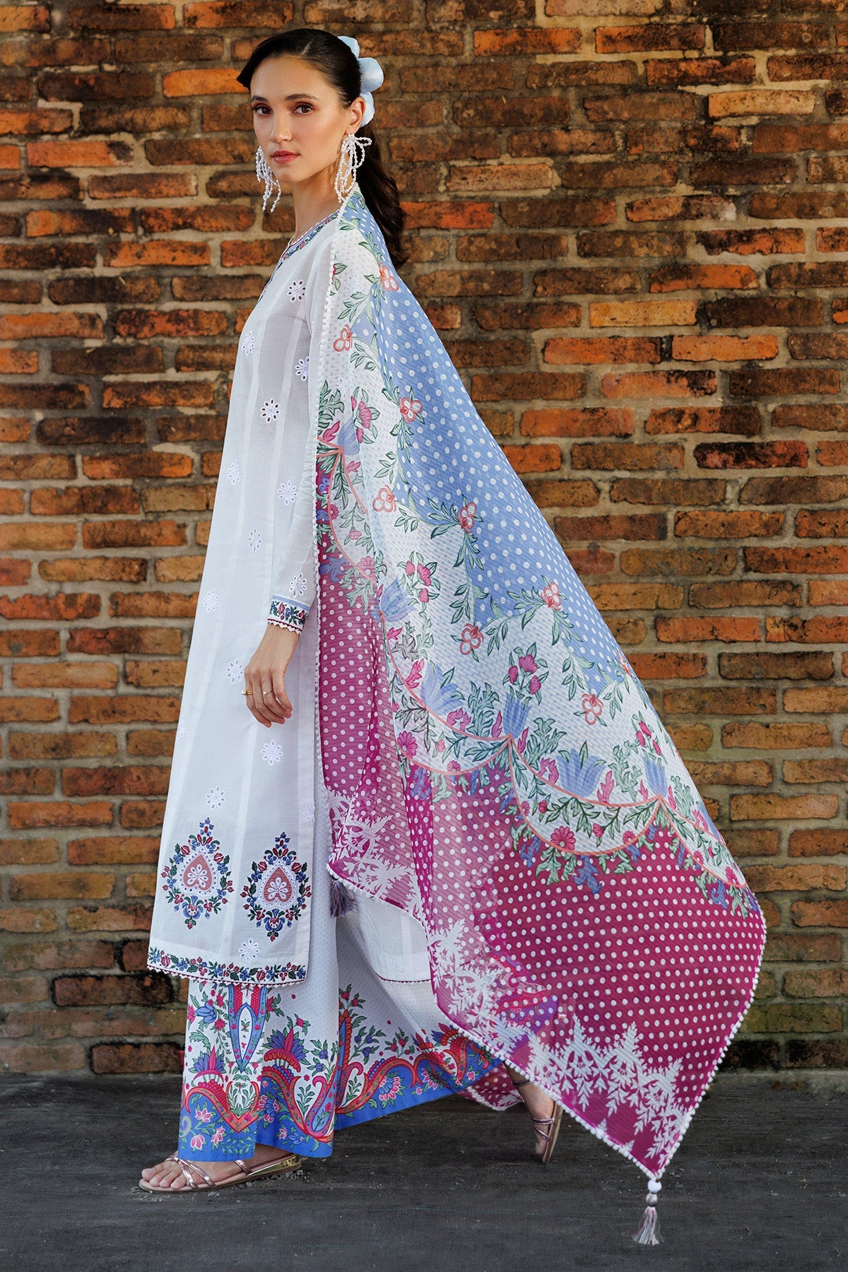 EMBROIDERED LAWN RTW-1319