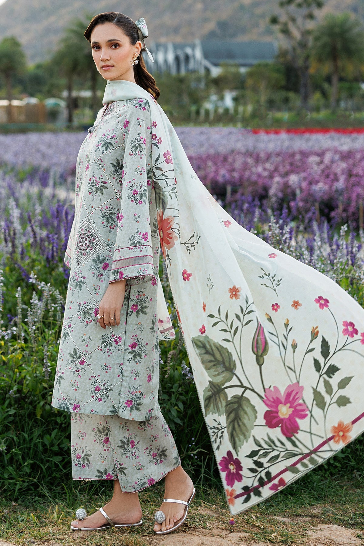EMBROIDERED LAWN RTW-1282