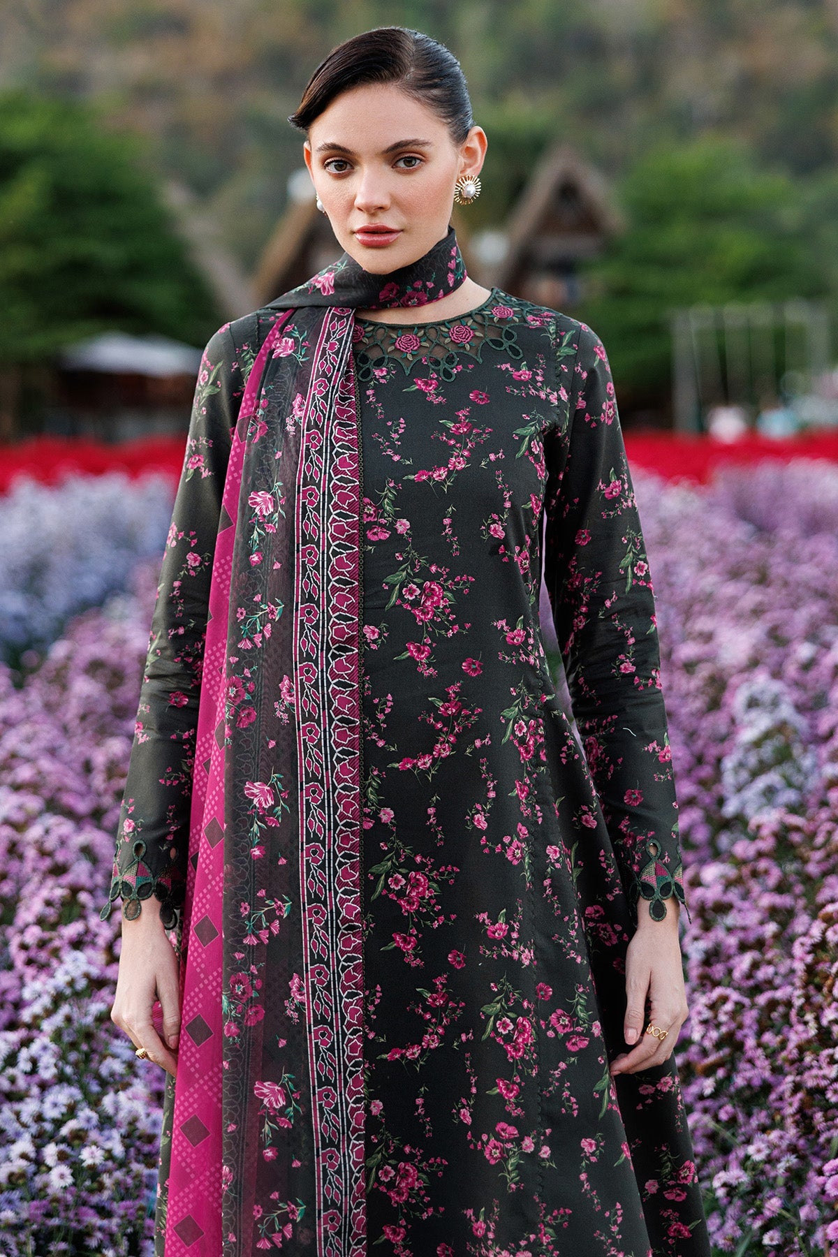 EMBROIDERED LAWN RTW-1284