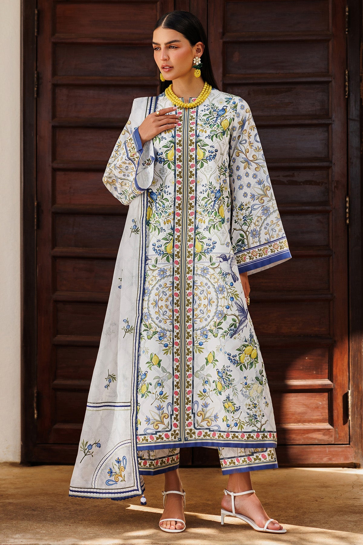 EMBROIDERED LAWN USE-9302