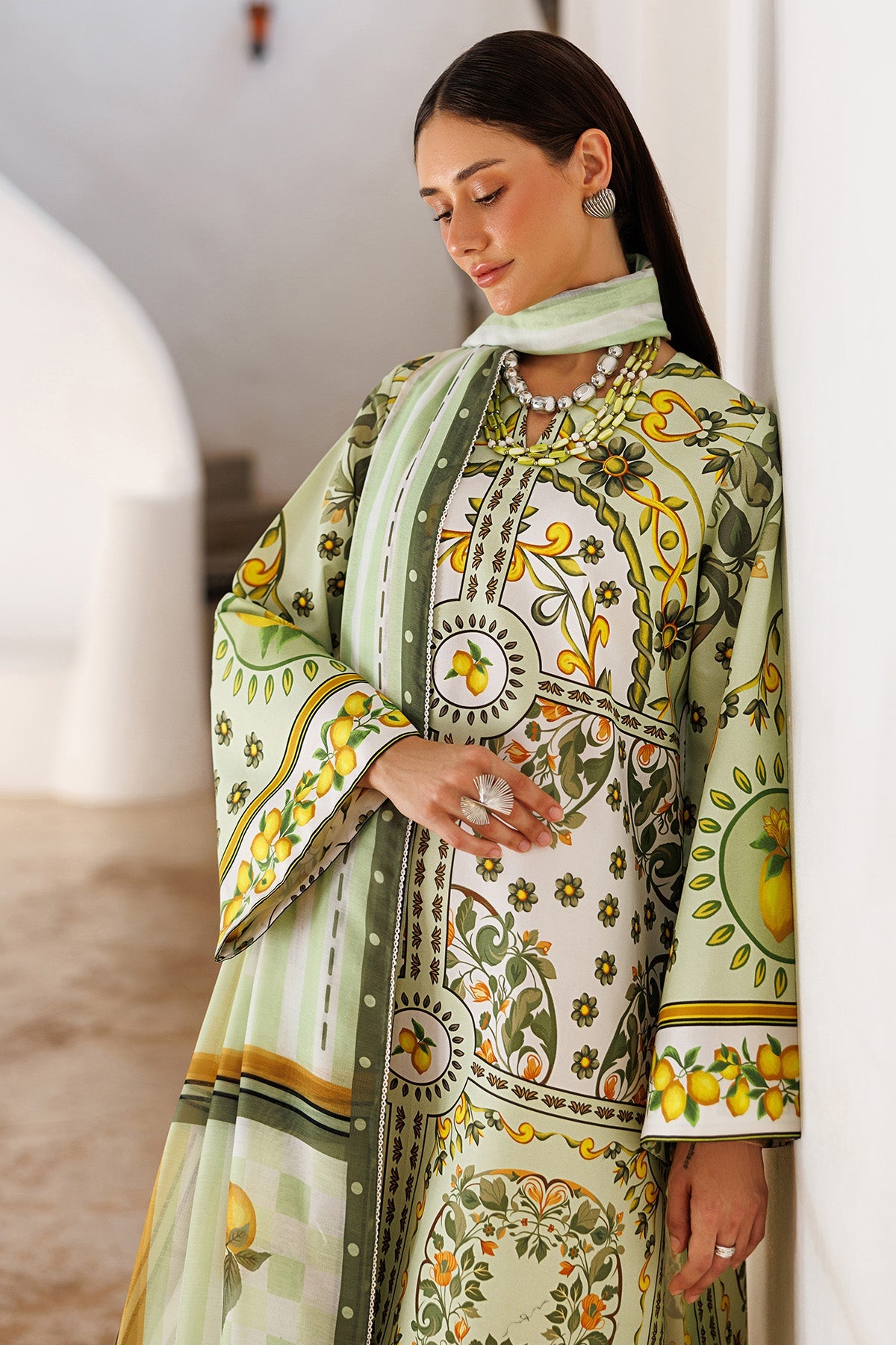 EMBROIDERED LAWN USE-9307