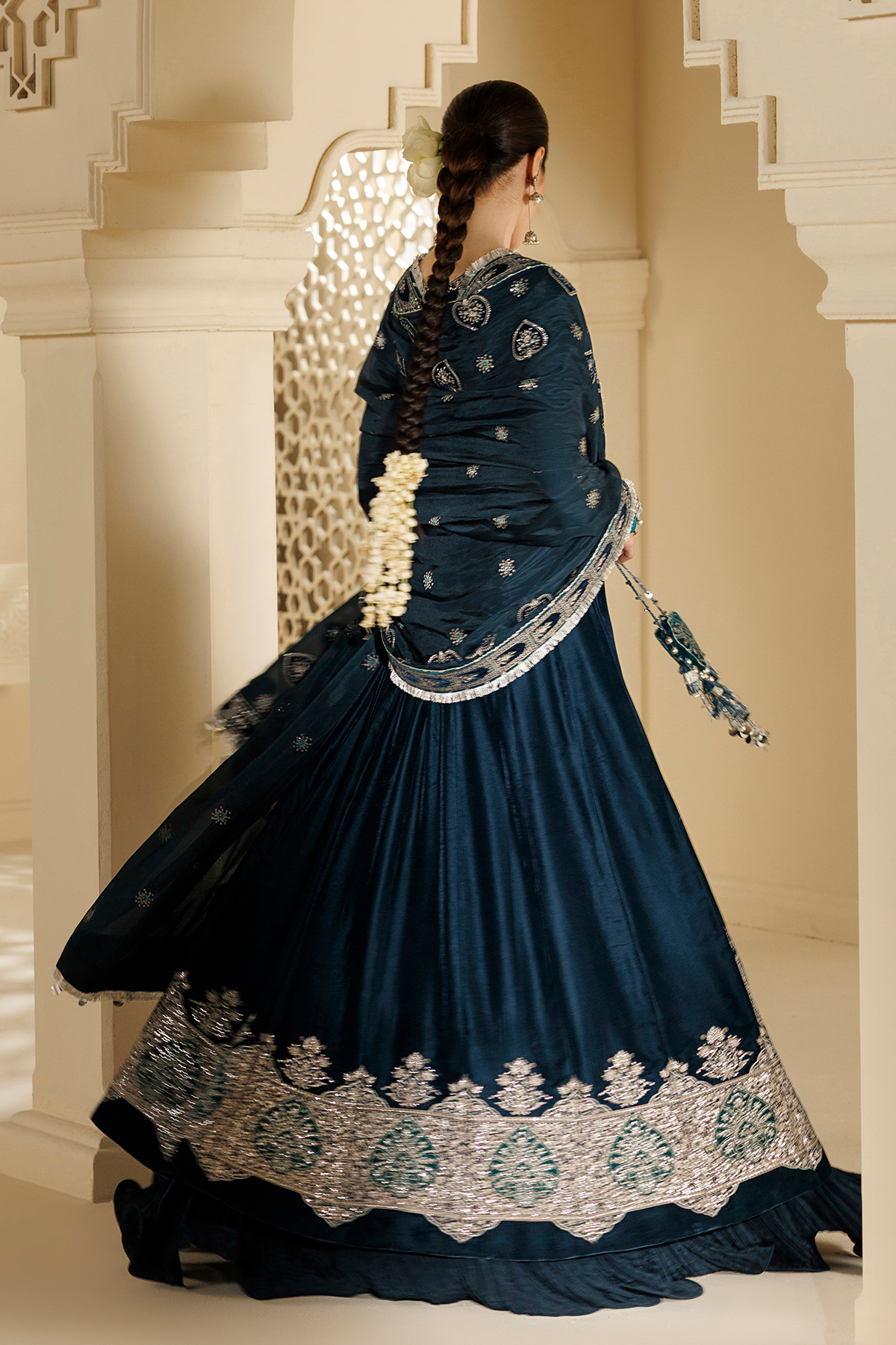 Embroidered Velvet Formal CVF26-D09