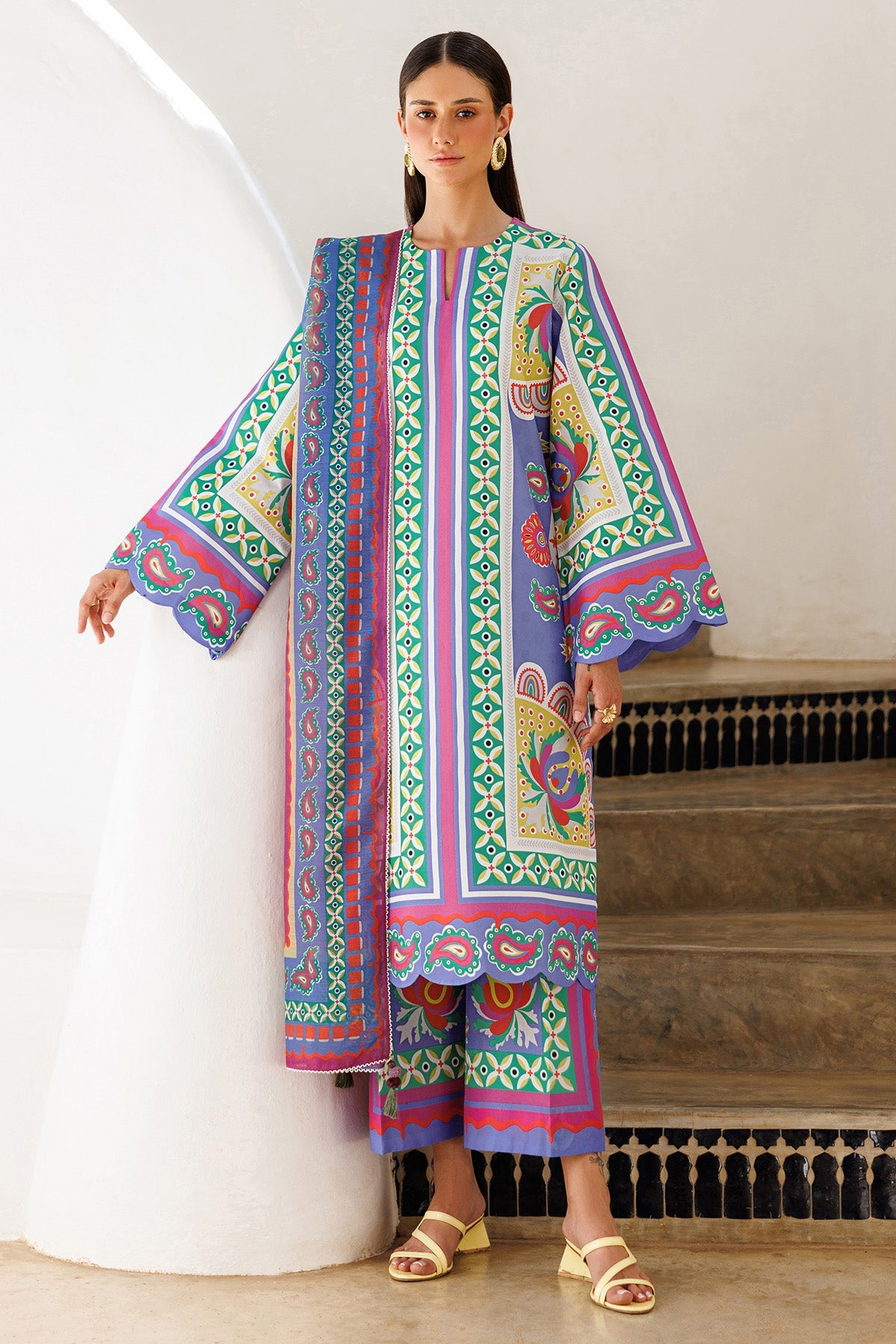 DIGITAL PRINTED LAWN USE-9323