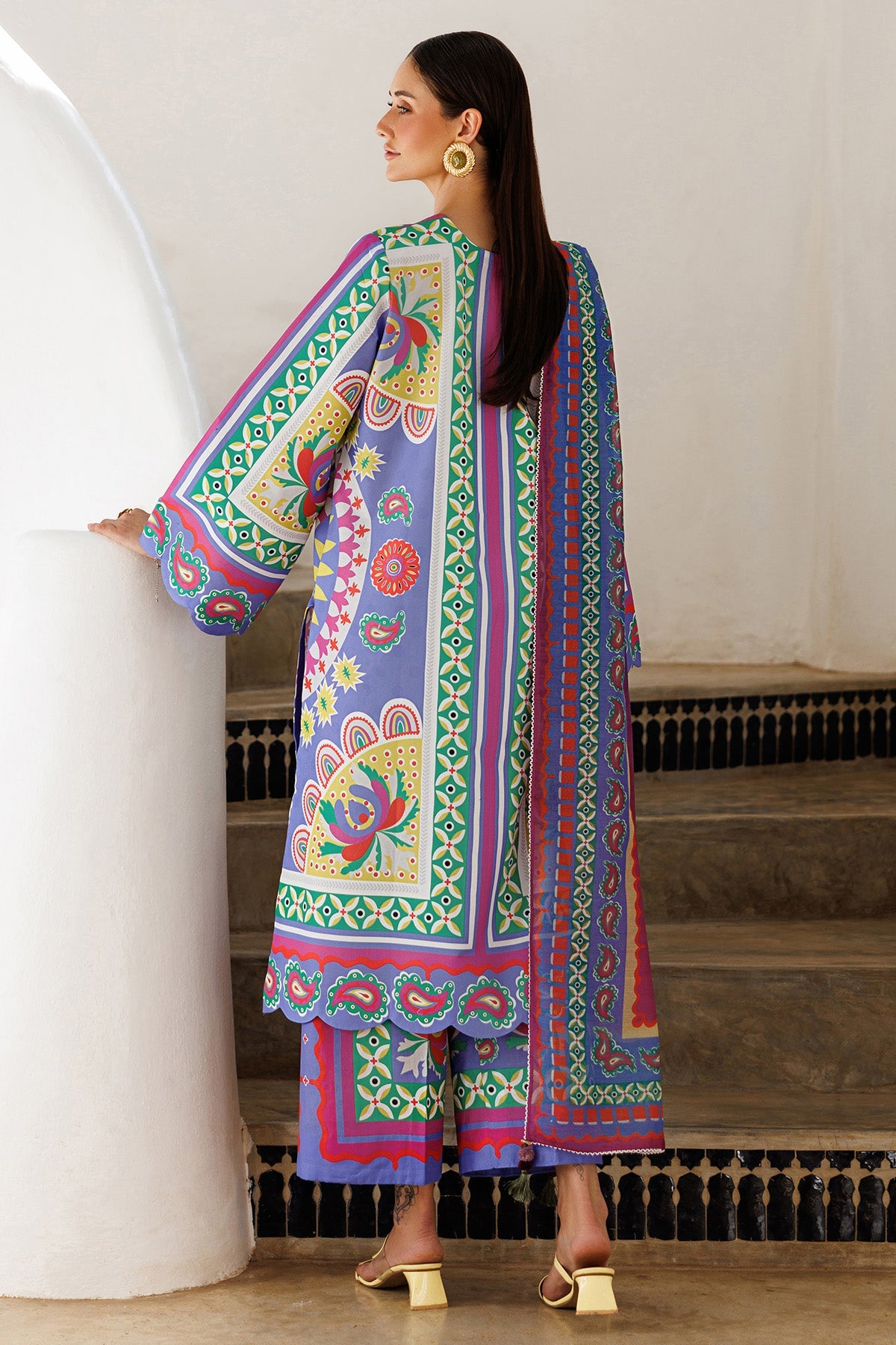 DIGITAL PRINTED LAWN USE-9323