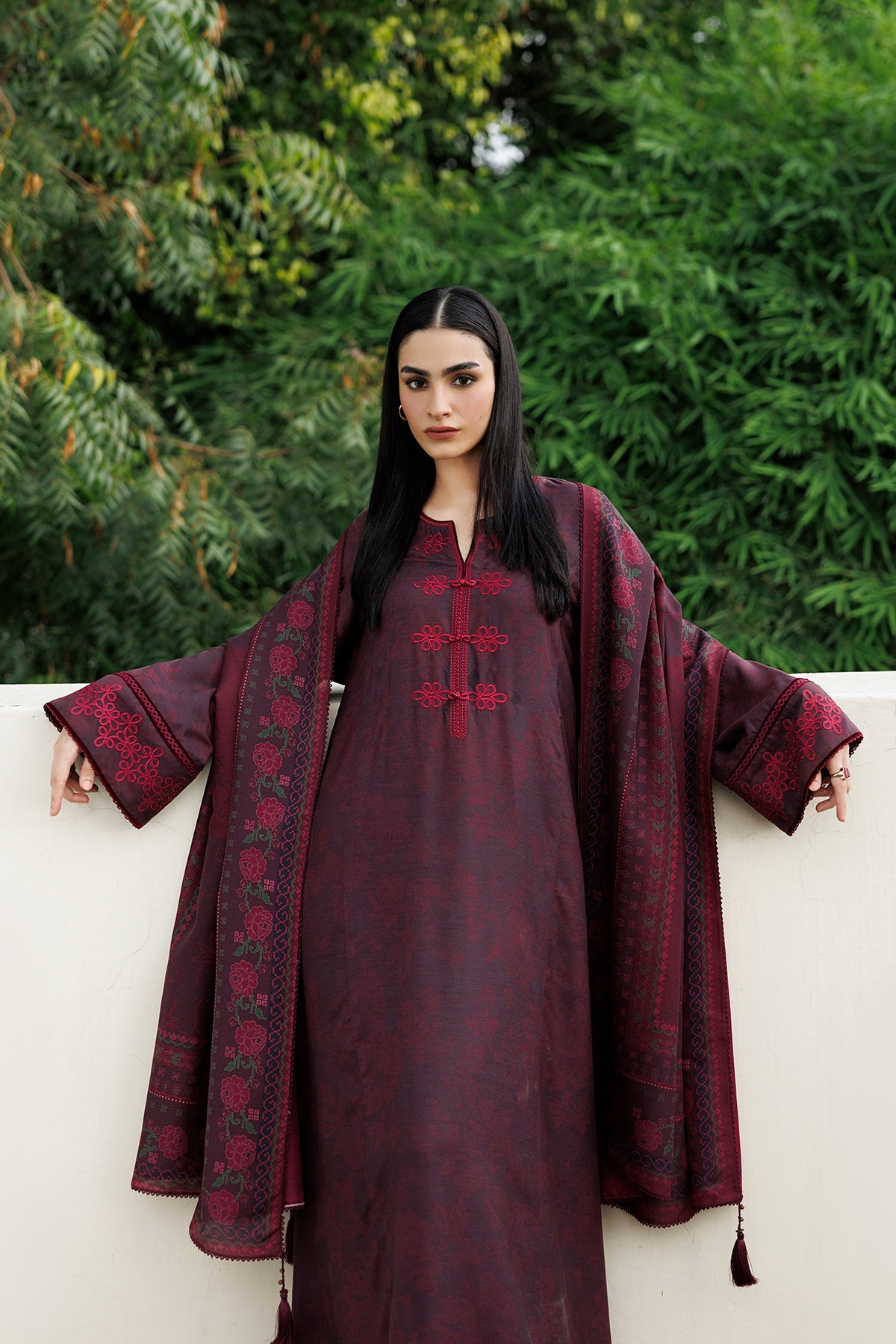 EMBROIDERED PREMIUM VISCOSE RTW-0249