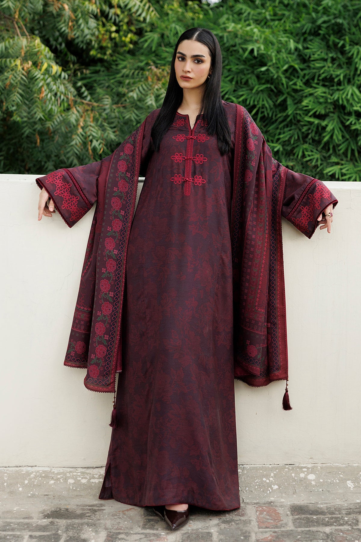 EMBROIDERED PREMIUM VISCOSE RTW-0249