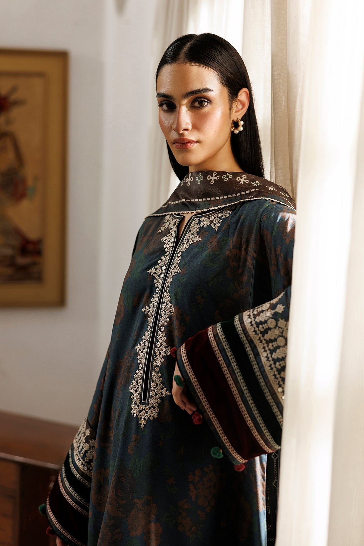 EMBROIDERED PREMIUM VISCOSE RTW-0266
