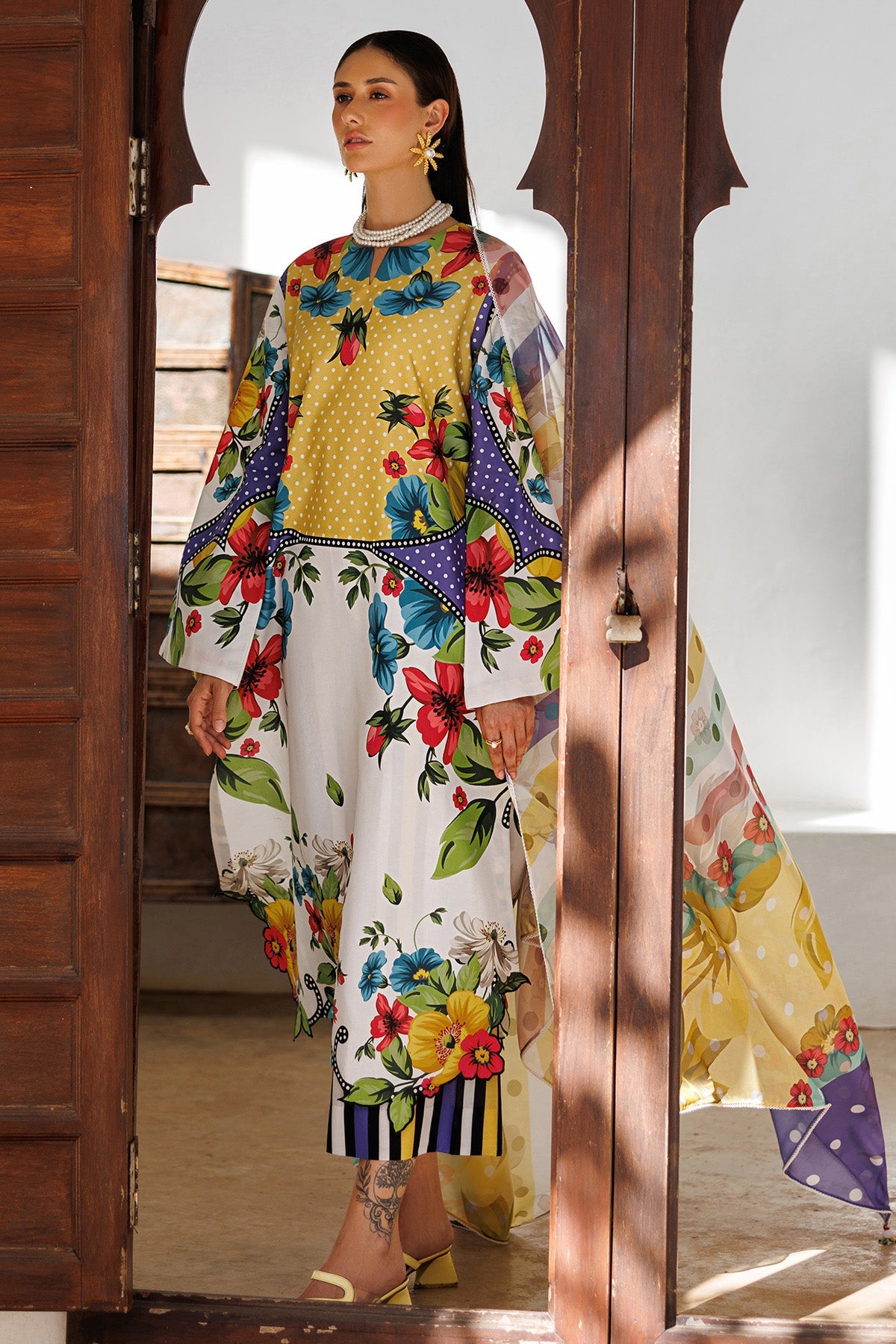 DIGITAL PRINTED LAWN USE-9314