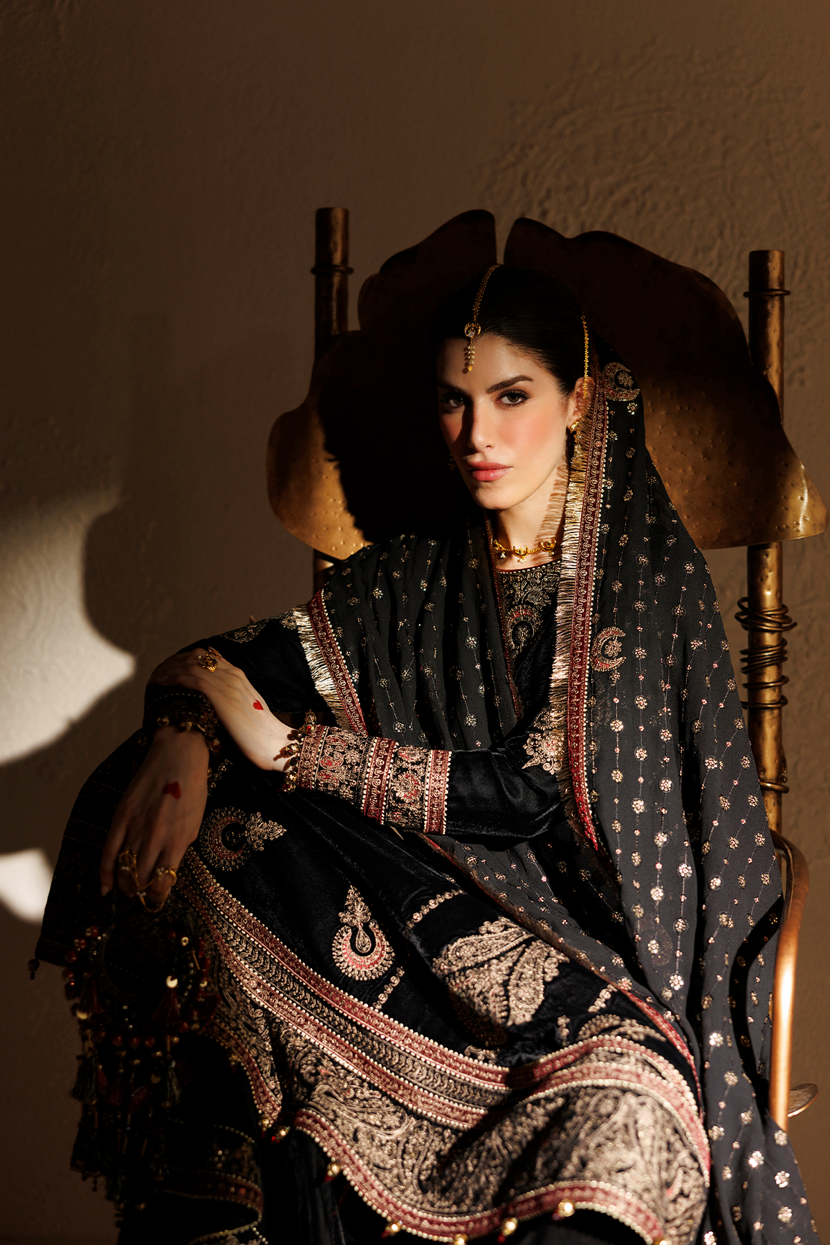 Embroidered Velvet Formal CVF26-D01