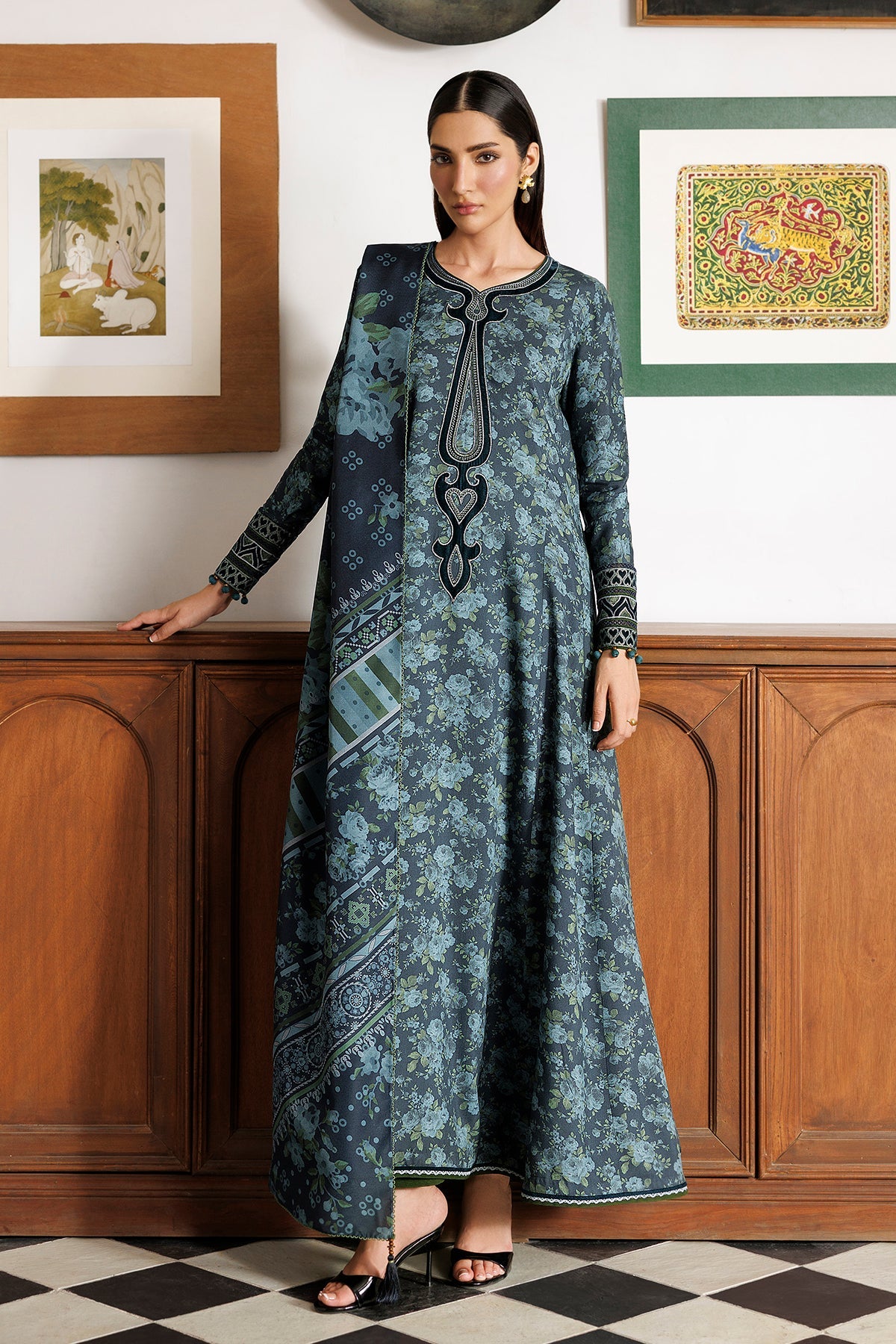 EMBROIDERED PREMIUM VISCOSE UW-0256