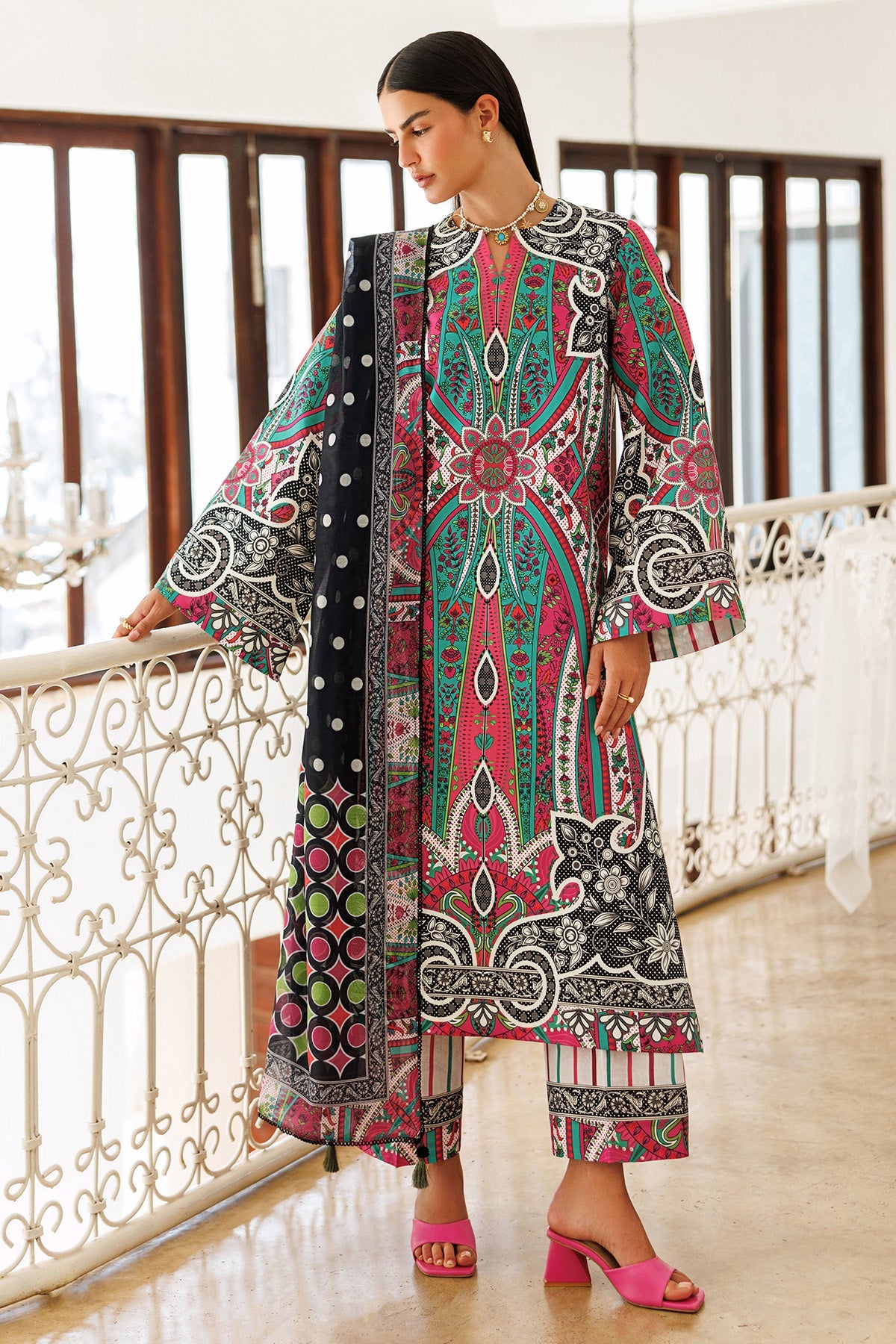 DIGITAL PRINTED LAWN USE-9321