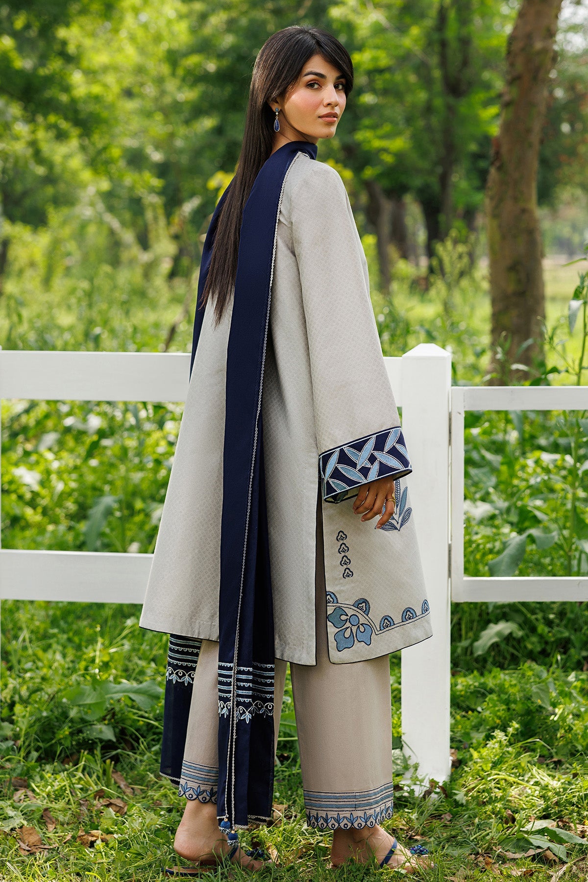 EMBROIDERED LAWN RTW-1306