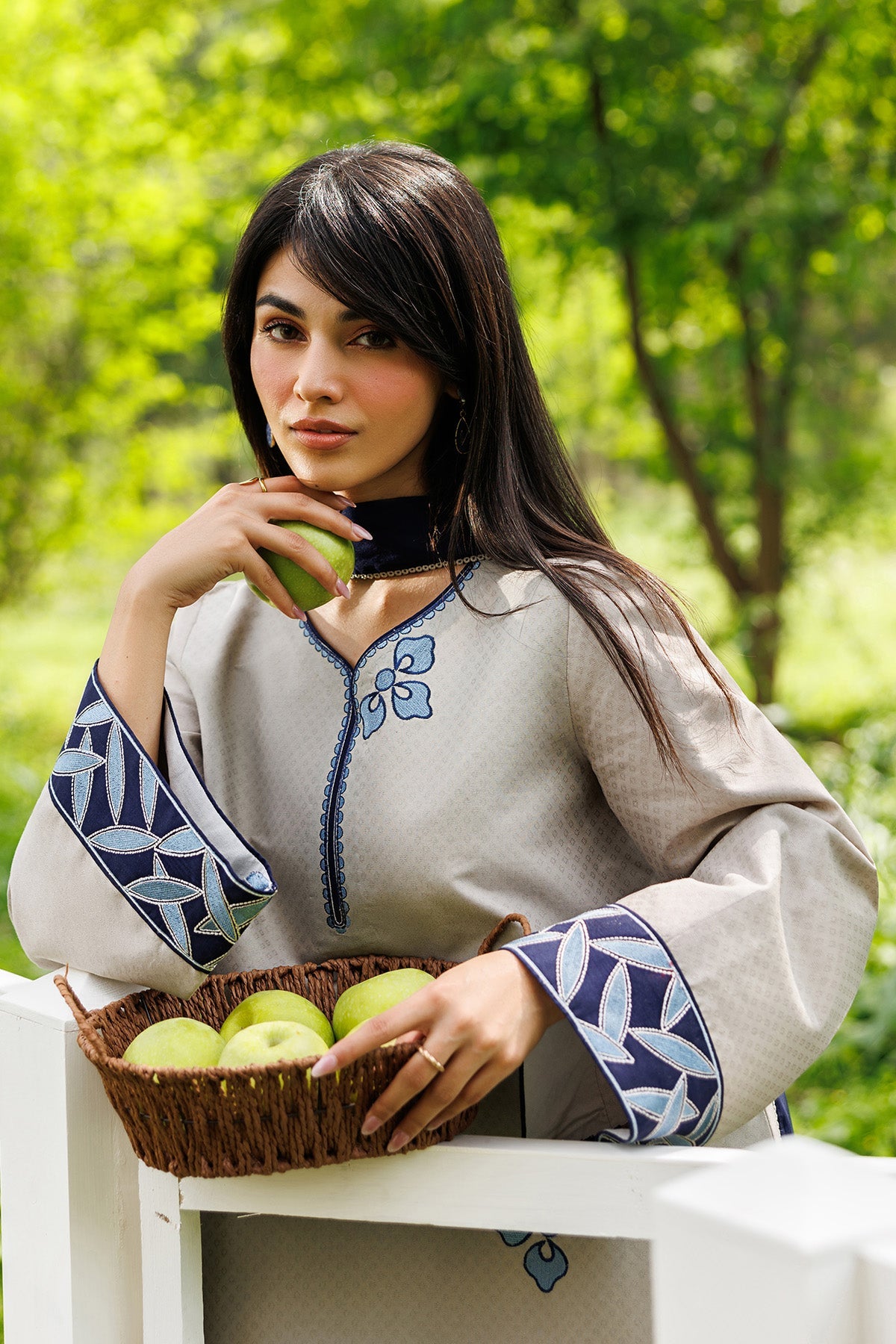 EMBROIDERED LAWN RTW-1306
