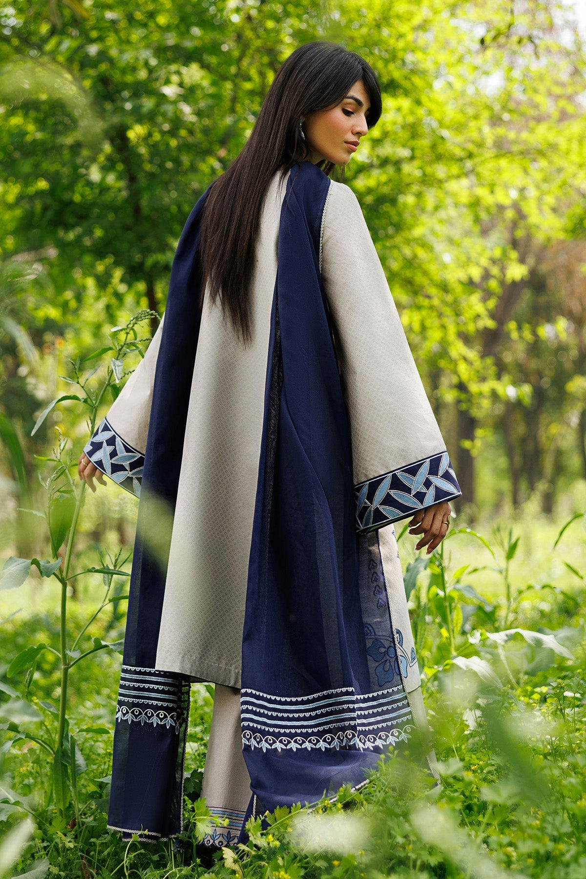 EMBROIDERED LAWN RTW-1306