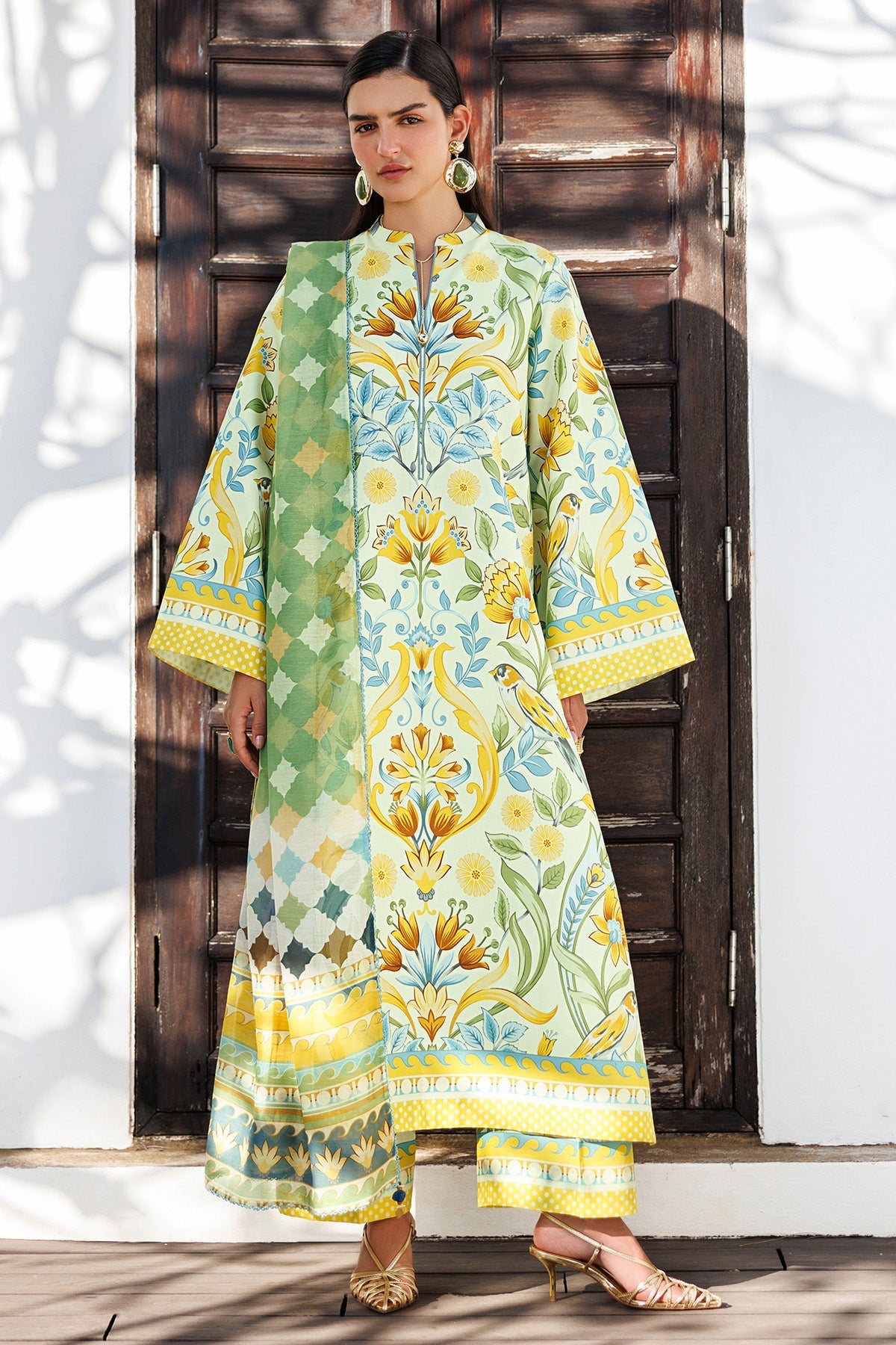 DIGITAL PRINTED LAWN USE-9315