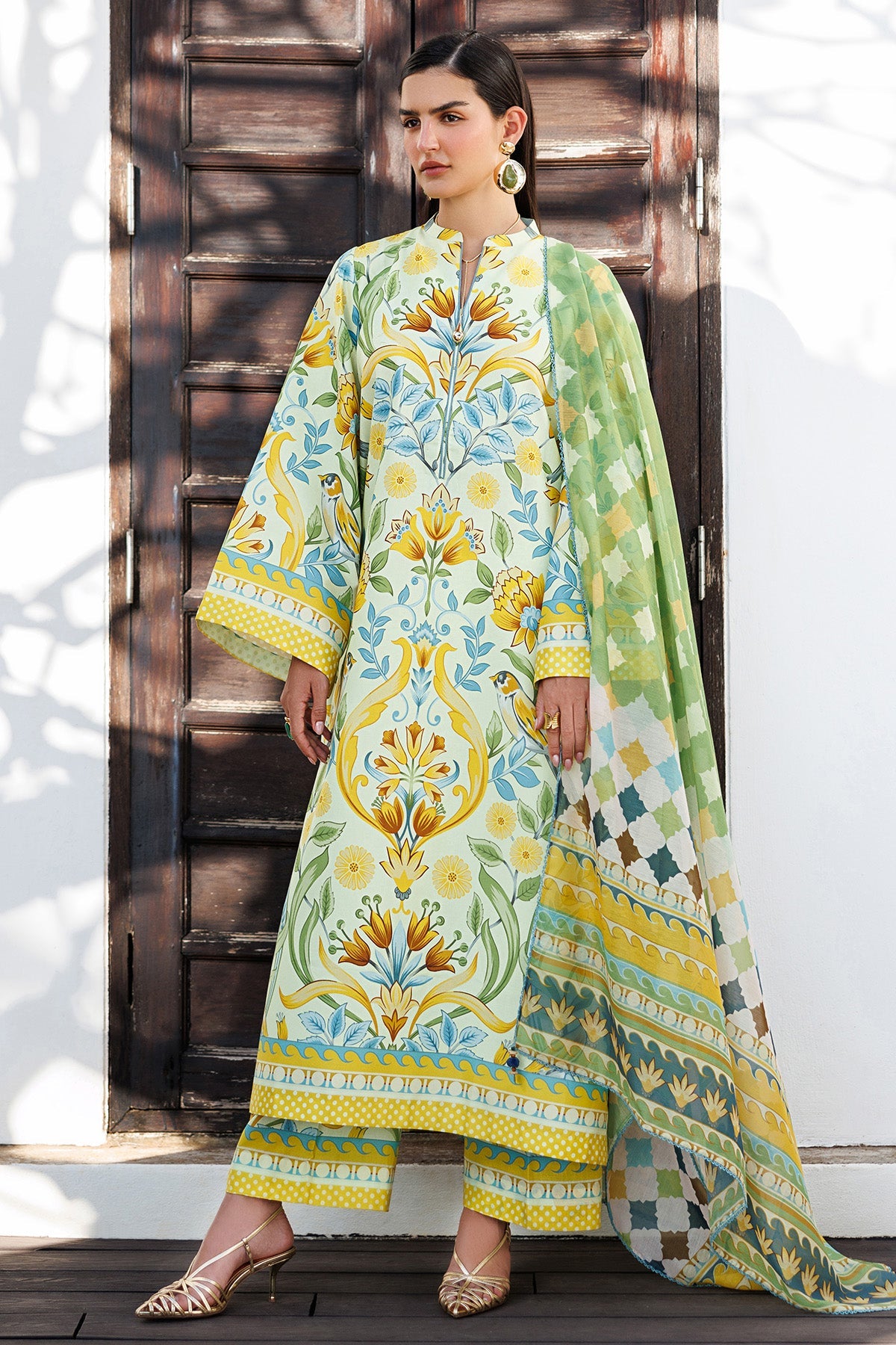 DIGITAL PRINTED LAWN USE-9315