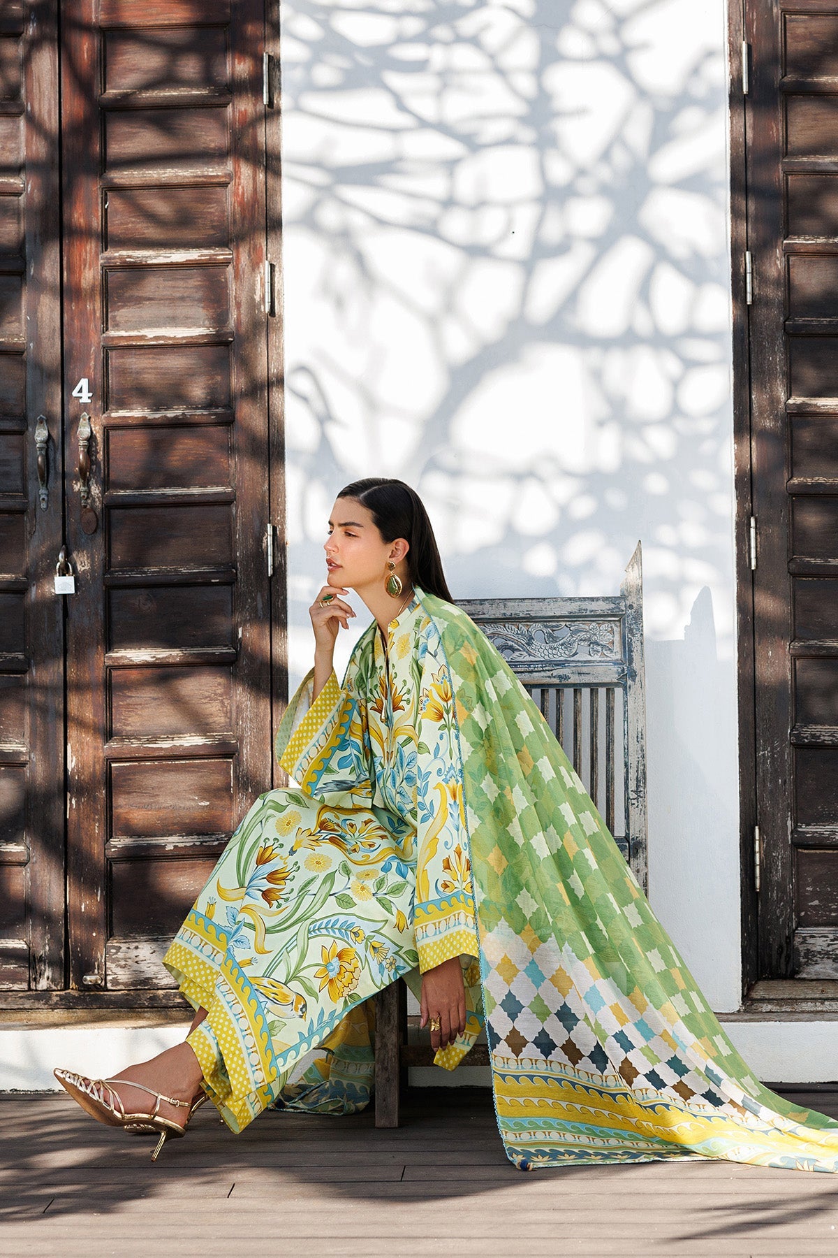 DIGITAL PRINTED LAWN USE-9315