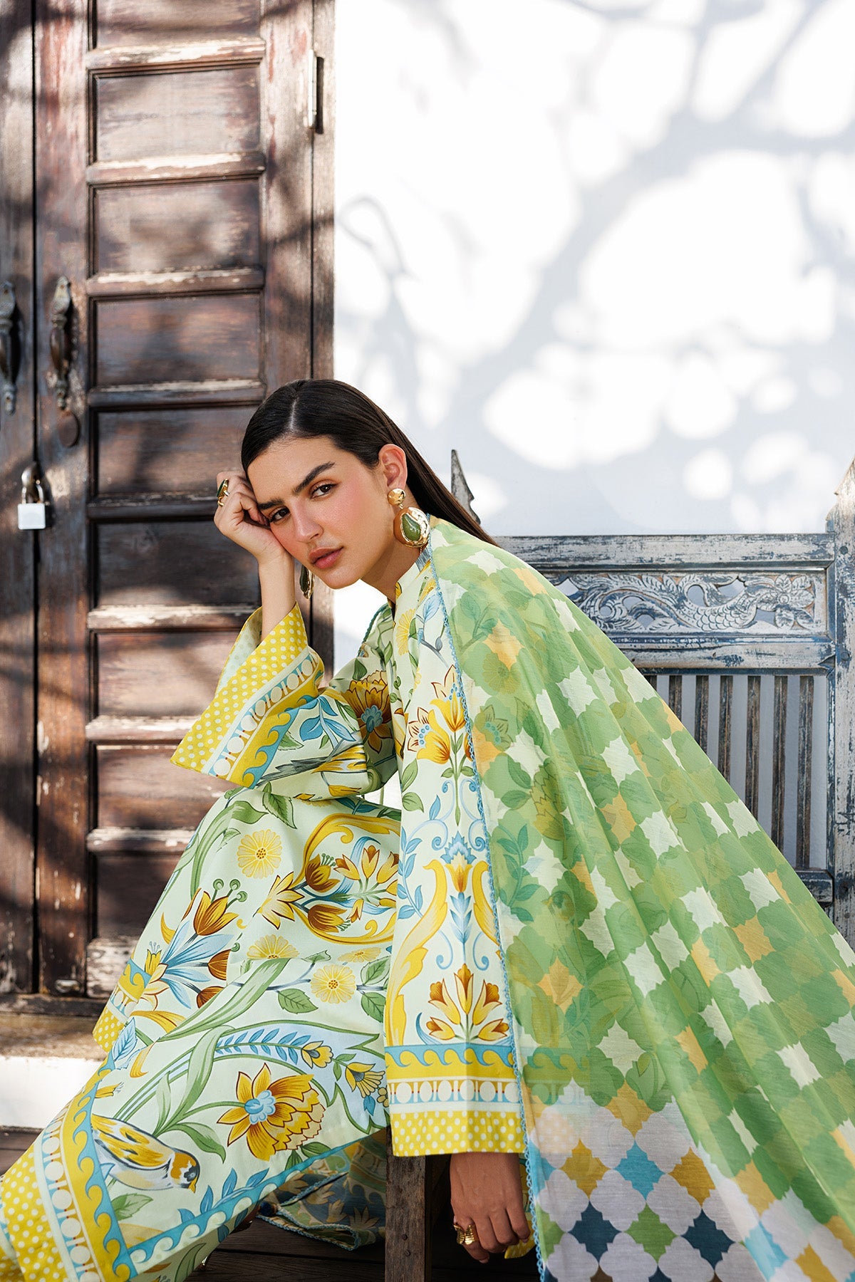 DIGITAL PRINTED LAWN USE-9315