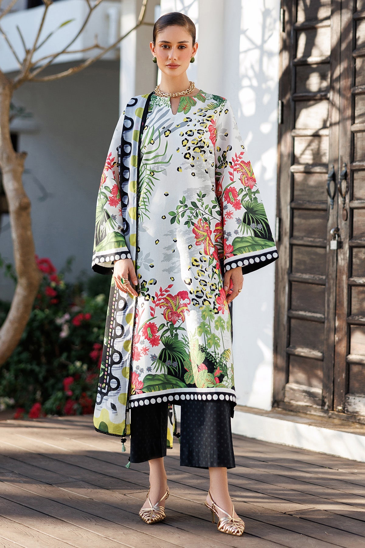 DIGITAL PRINTED LAWN USE-9316