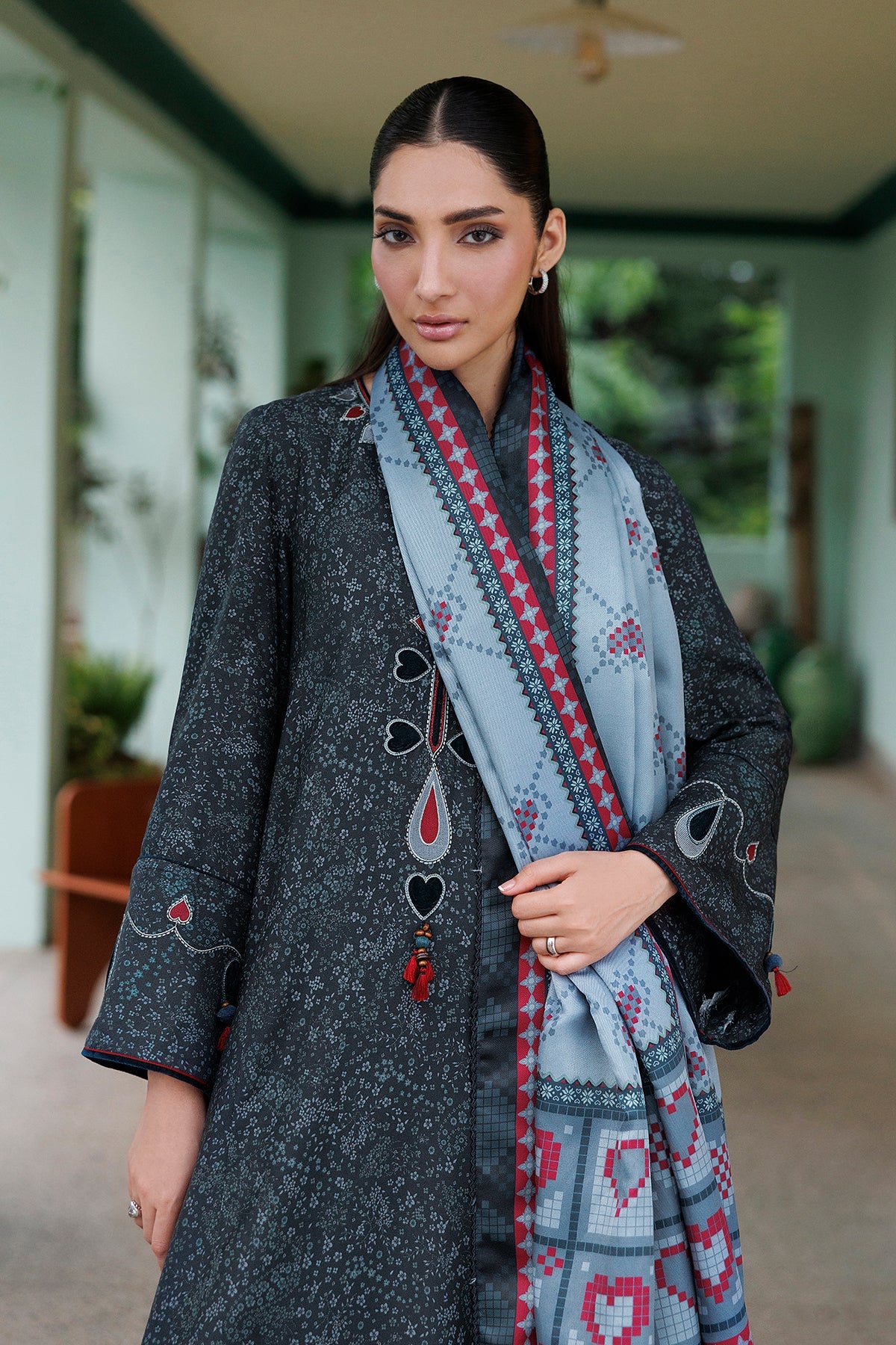 EMBROIDERED PREMIUM VISCOSE UW-0264