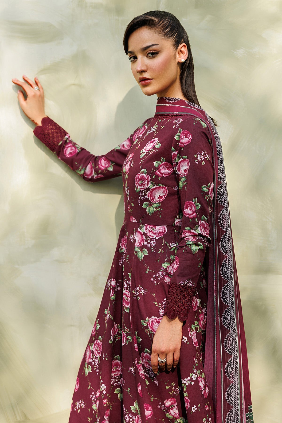 EMBROIDERED LAWN RTW-1313
