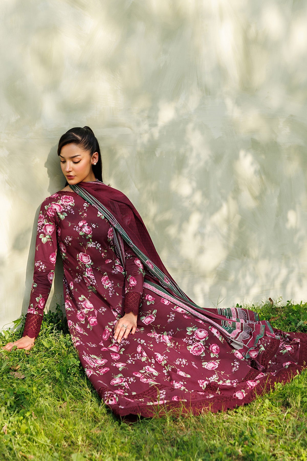 EMBROIDERED LAWN RTW-1313