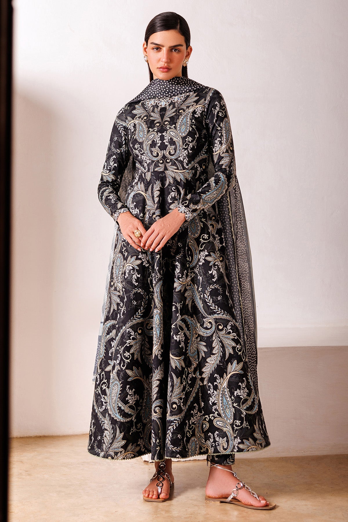 EMBROIDERED LAWN RTW-1287