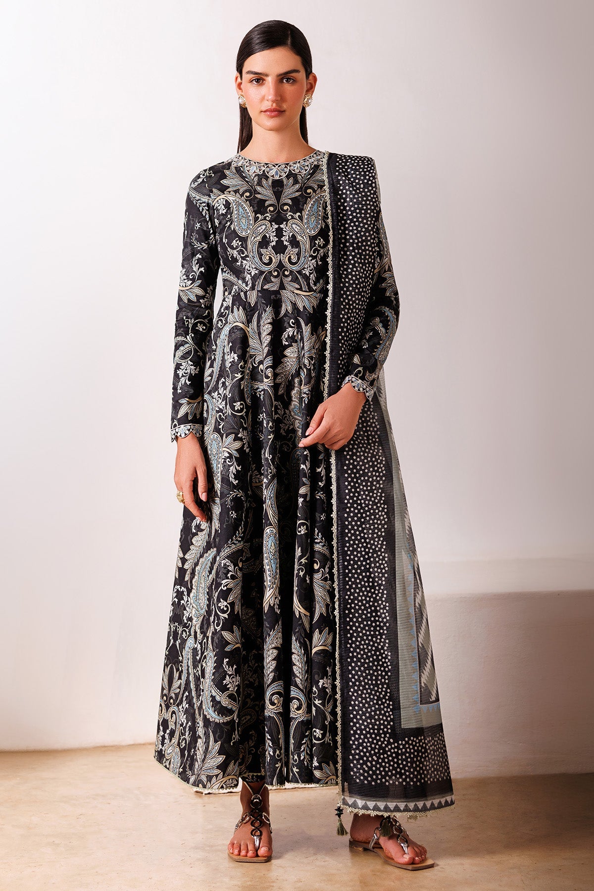 EMBROIDERED LAWN RTW-1287