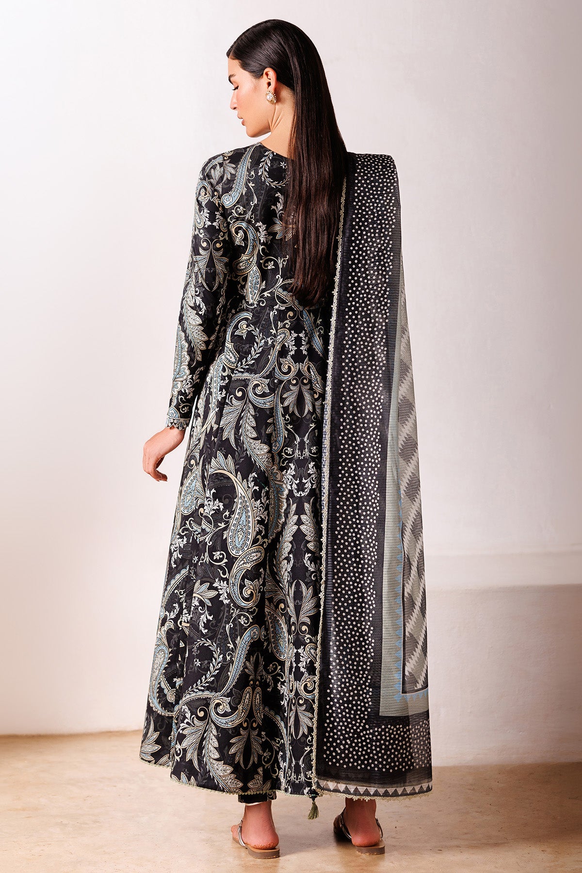 EMBROIDERED LAWN RTW-1287