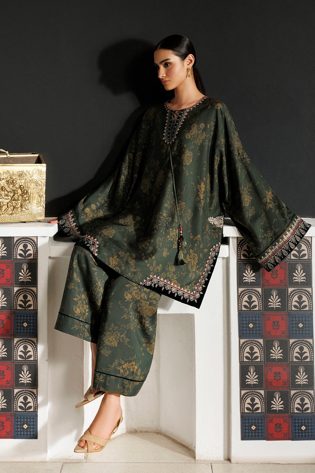 EMBROIDERED PREMIUM VISCOSE RTW-1337