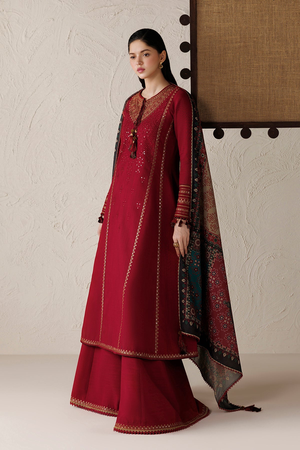EMBROIDERED PREMIUM KHADDAR RTW-0252
