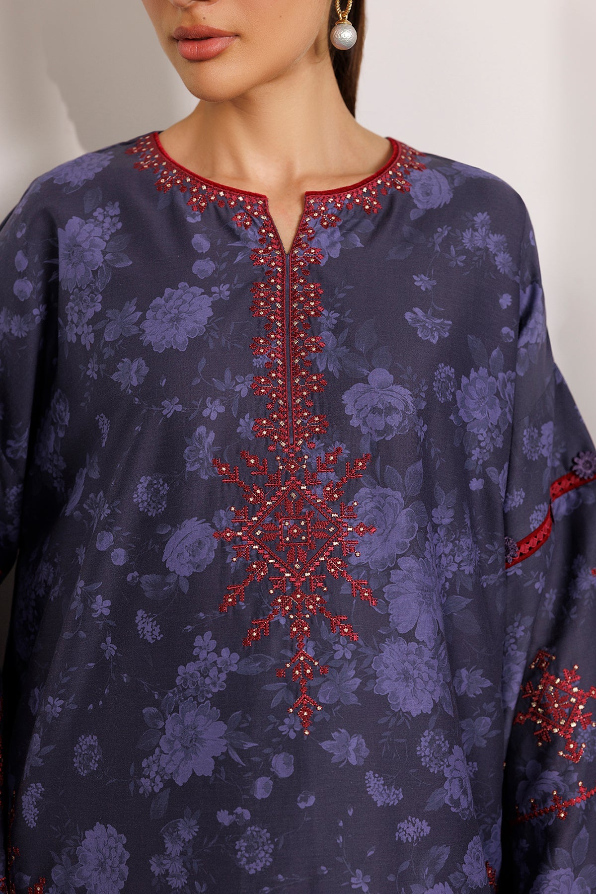EMBROIDERED PREMIUM VISCOSE RTW-1334