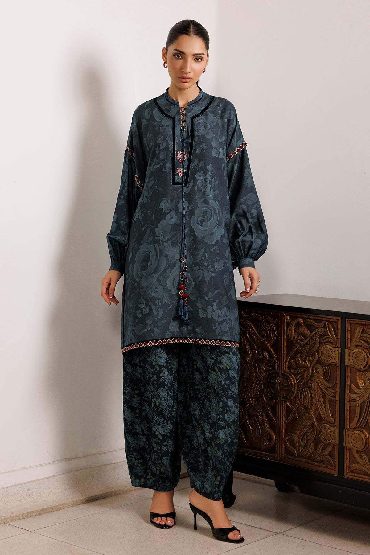 EMBROIDERED PREMIUM VISCOSE RTW-1336